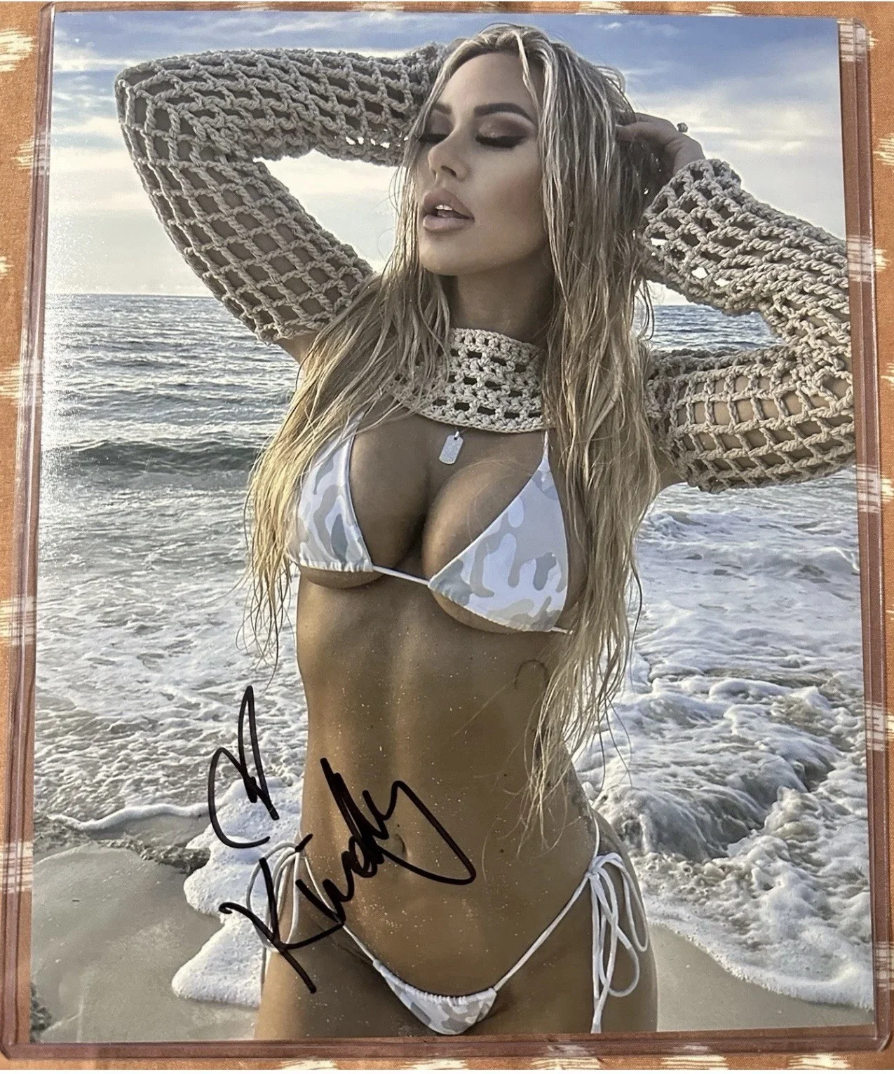Kindly Myers Hot! autographed signed sexy Playboy 8x10 photo Lot, изображение 5