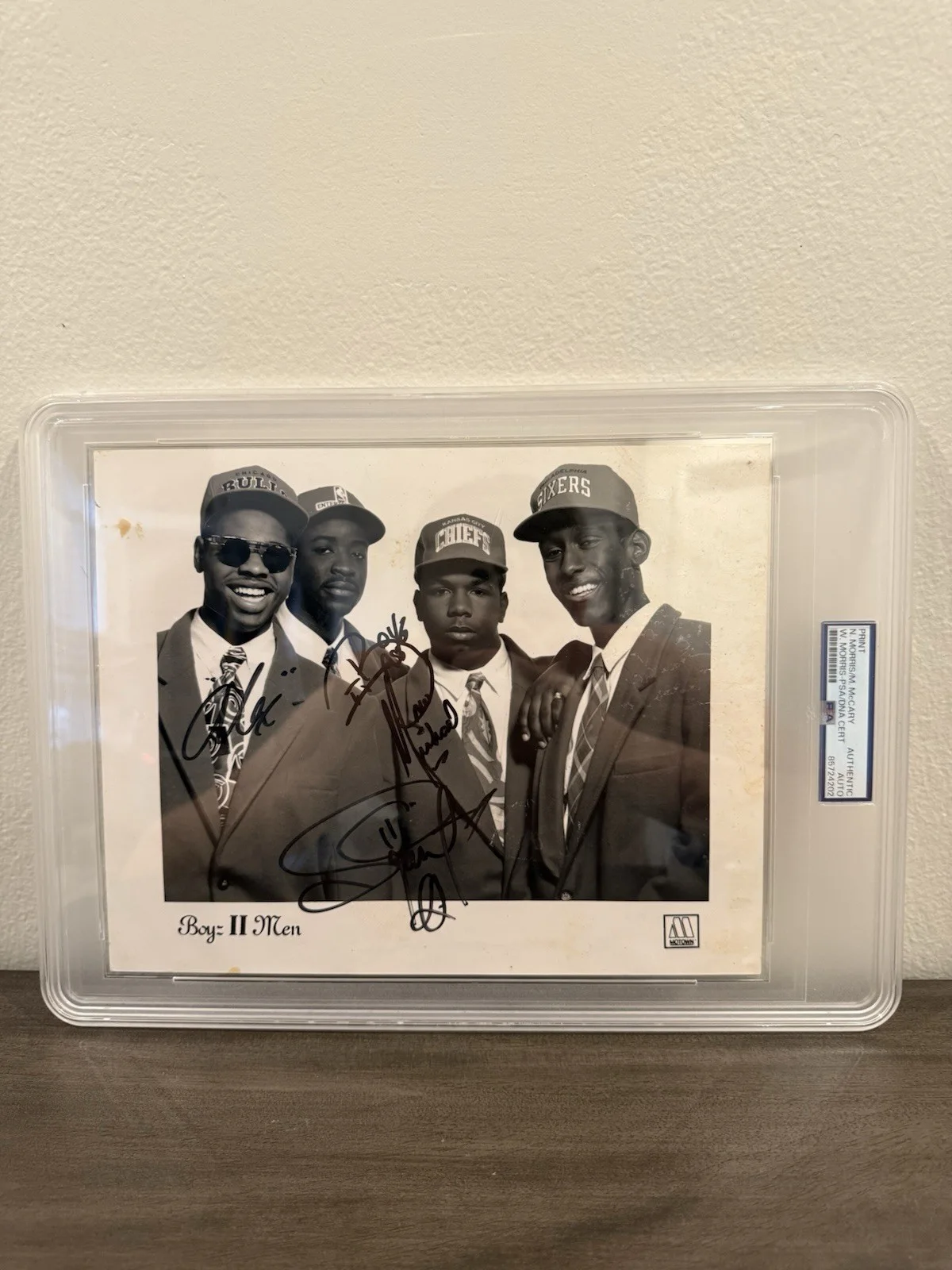 Boyz II Men Signed Photo – PSA/DNA Authentic Autographs, изображение 3