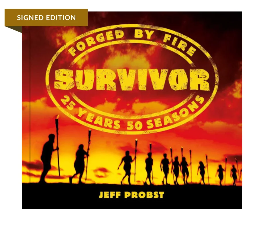 Jeff Probst — AUTOGRAPHED Jeff Probst SIGNED Book Survivor Forged By Fire HC BOOK 1ST EDITION, image 2