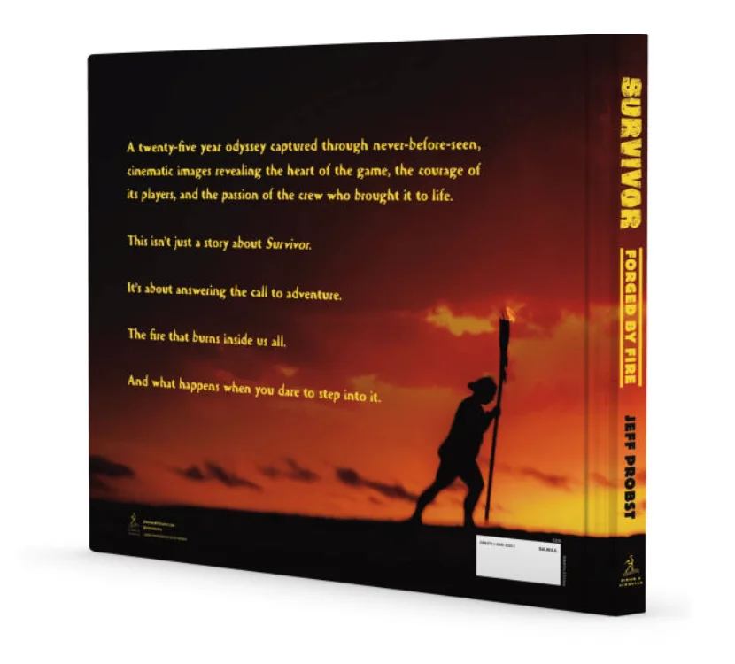 Jeff Probst — AUTOGRAPHED Jeff Probst SIGNED Book Survivor Forged By Fire HC BOOK 1ST EDITION, image 3
