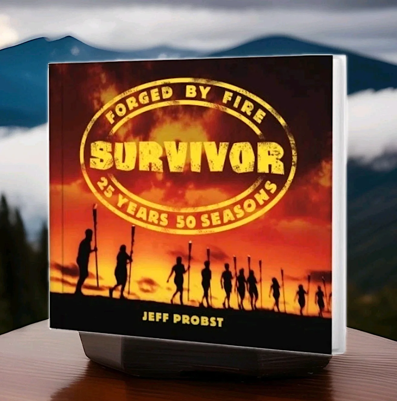 Jeff Probst — AUTOGRAPHED Jeff Probst SIGNED Book Survivor Forged By Fire HC BOOK 1ST EDITION, image 5