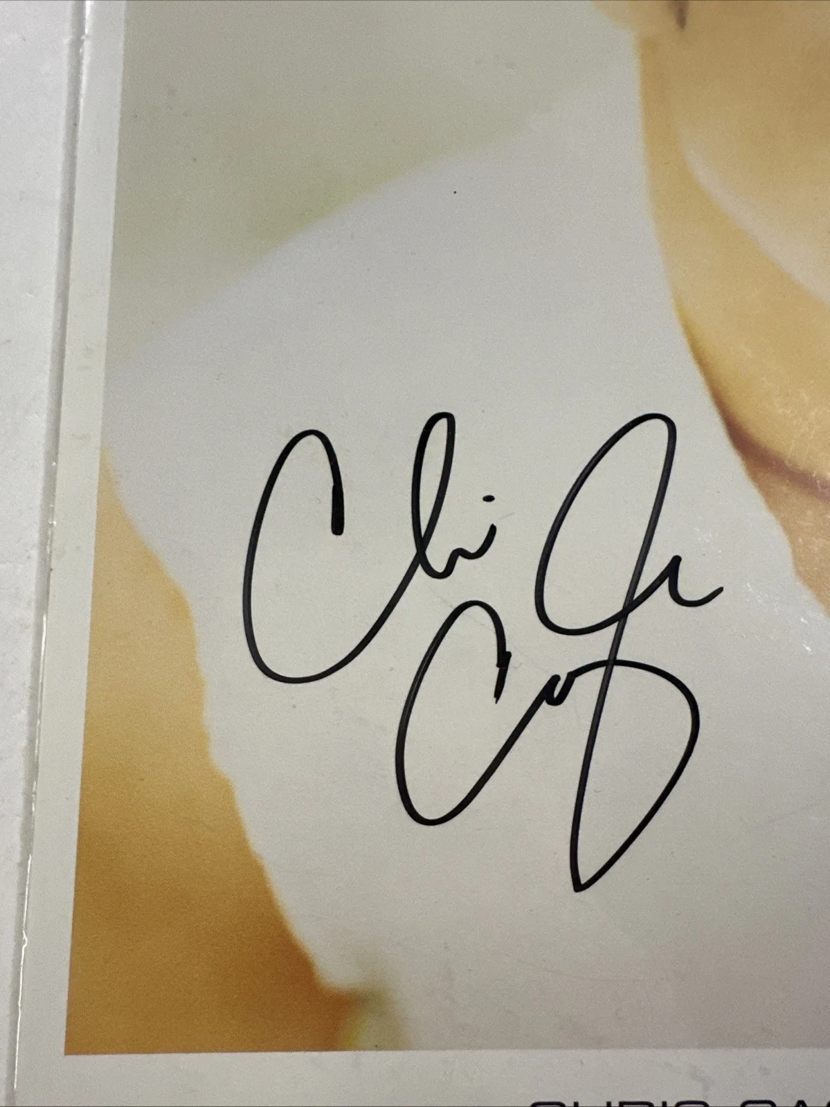 CHRIS CAGLE SIGNED AUTOGRAPHED 8X10 PHOTO, image 2