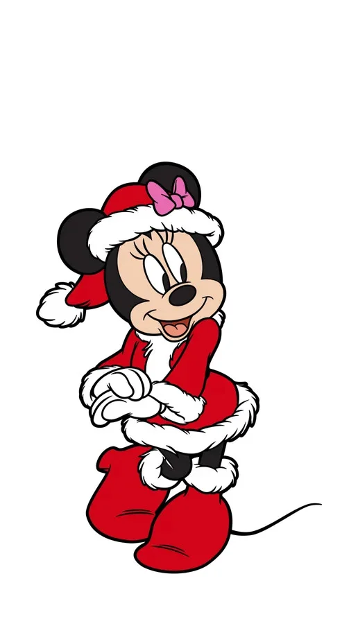 FiGPiN Minnie Mouse (Mickey and Friends) (Christmas) (1019) 3-Inch Enamel Pin, image 4