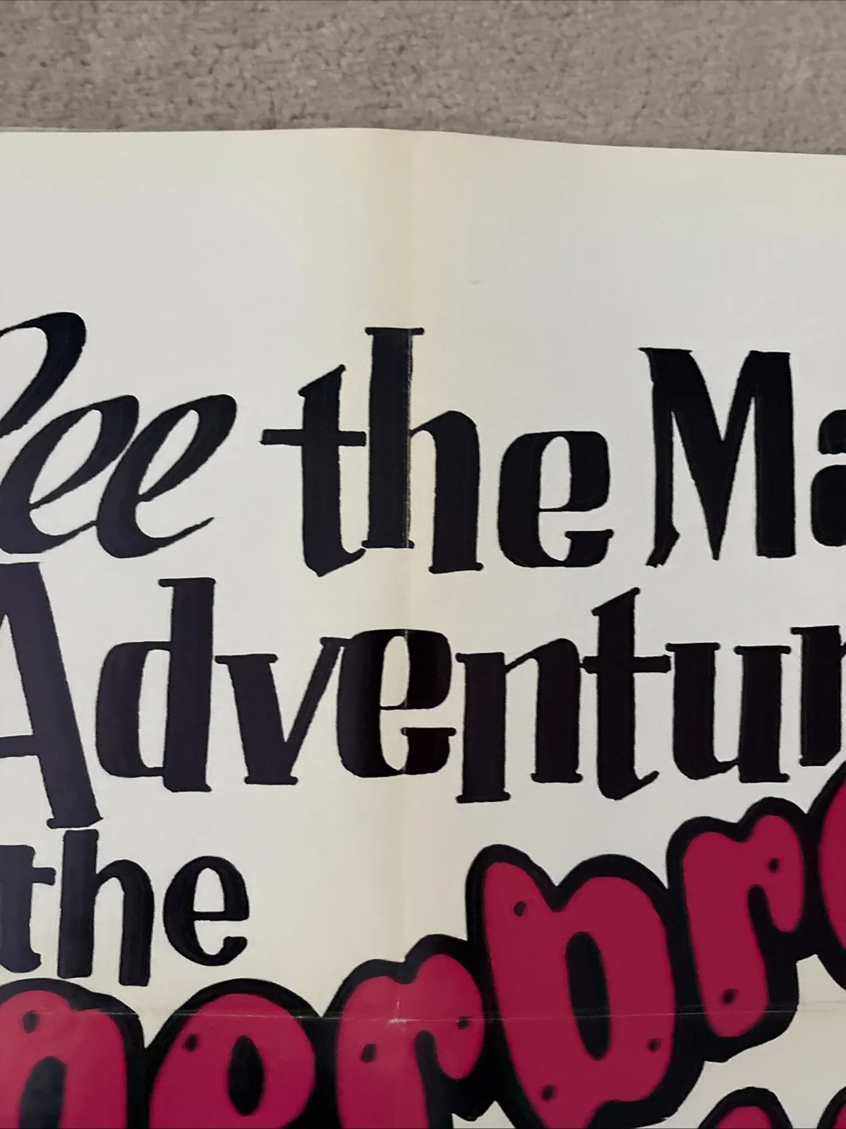 The Gingerbread Man (1970s) Original One Sheet Movie Poster, image 3