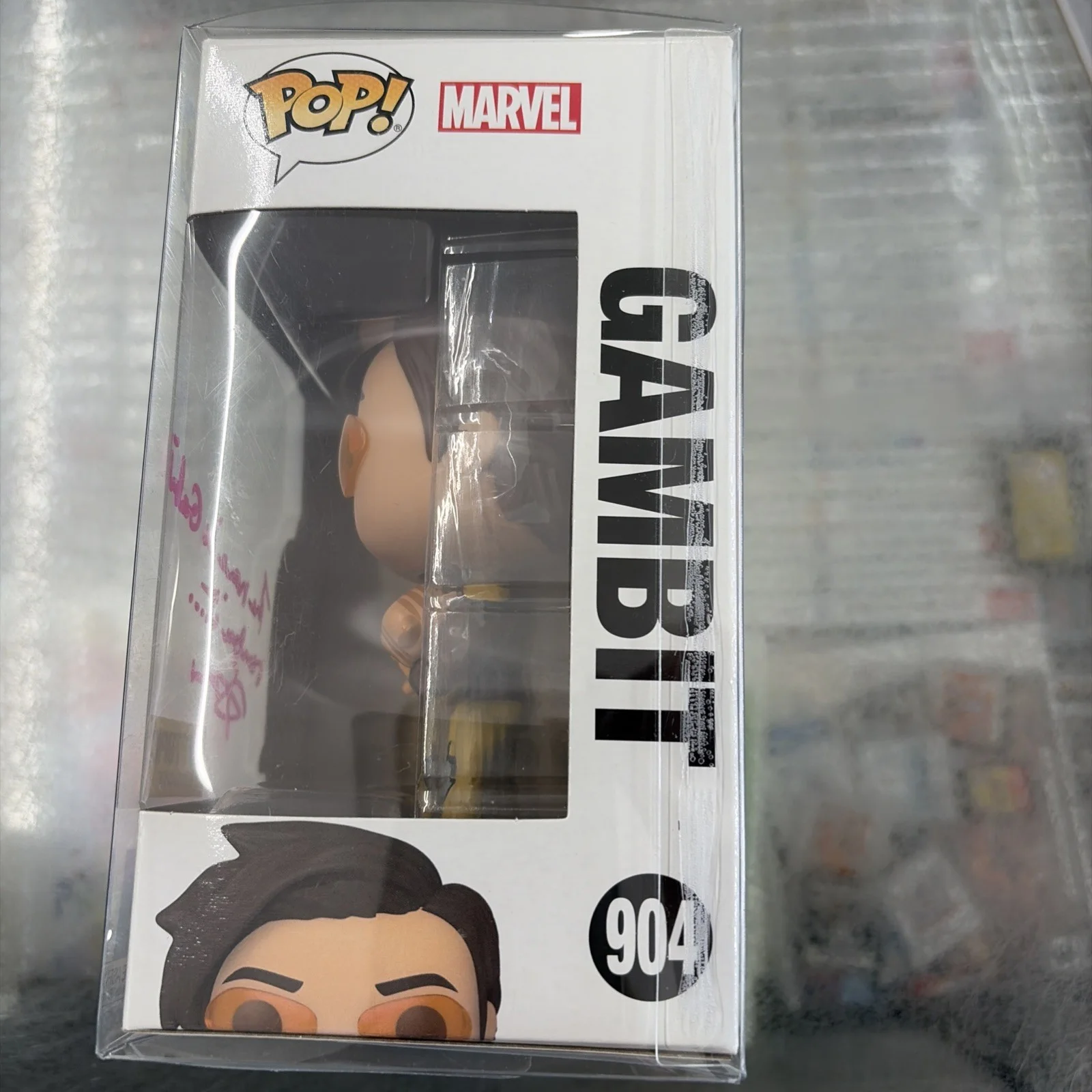 Tony Daniels — Tony Daniels autographed signed inscribed Funko Pop #904 Gambit X-Men No COA, изображение 3