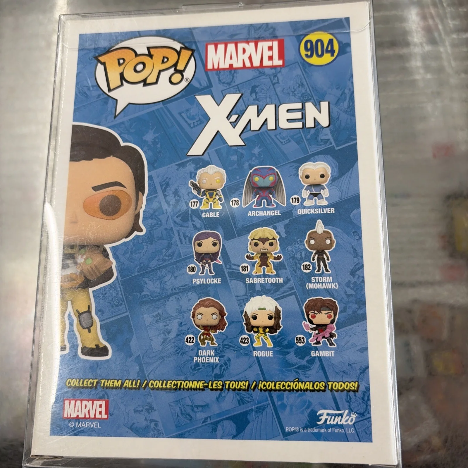 Tony Daniels — Tony Daniels autographed signed inscribed Funko Pop #904 Gambit X-Men No COA, изображение 4