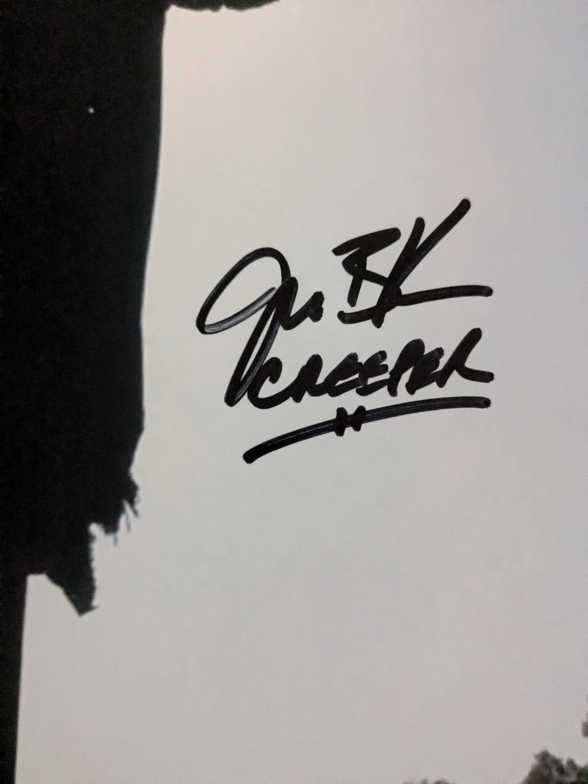 JONATHAN BRECK Signed Jeepers Creepers 8x10 Photo Creeper Autograph BAS JSA M, изображение 2