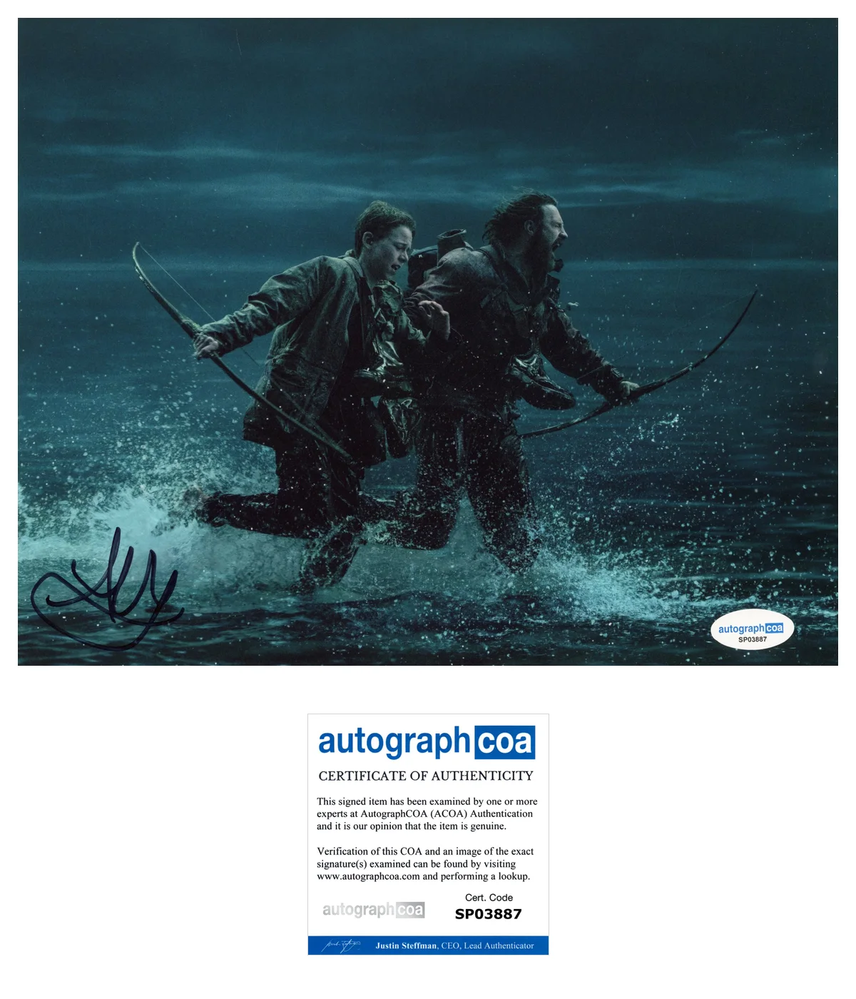 Alfie Williams 28 Years Later Autographed Signed 8x10 Photo ACOA, image 2