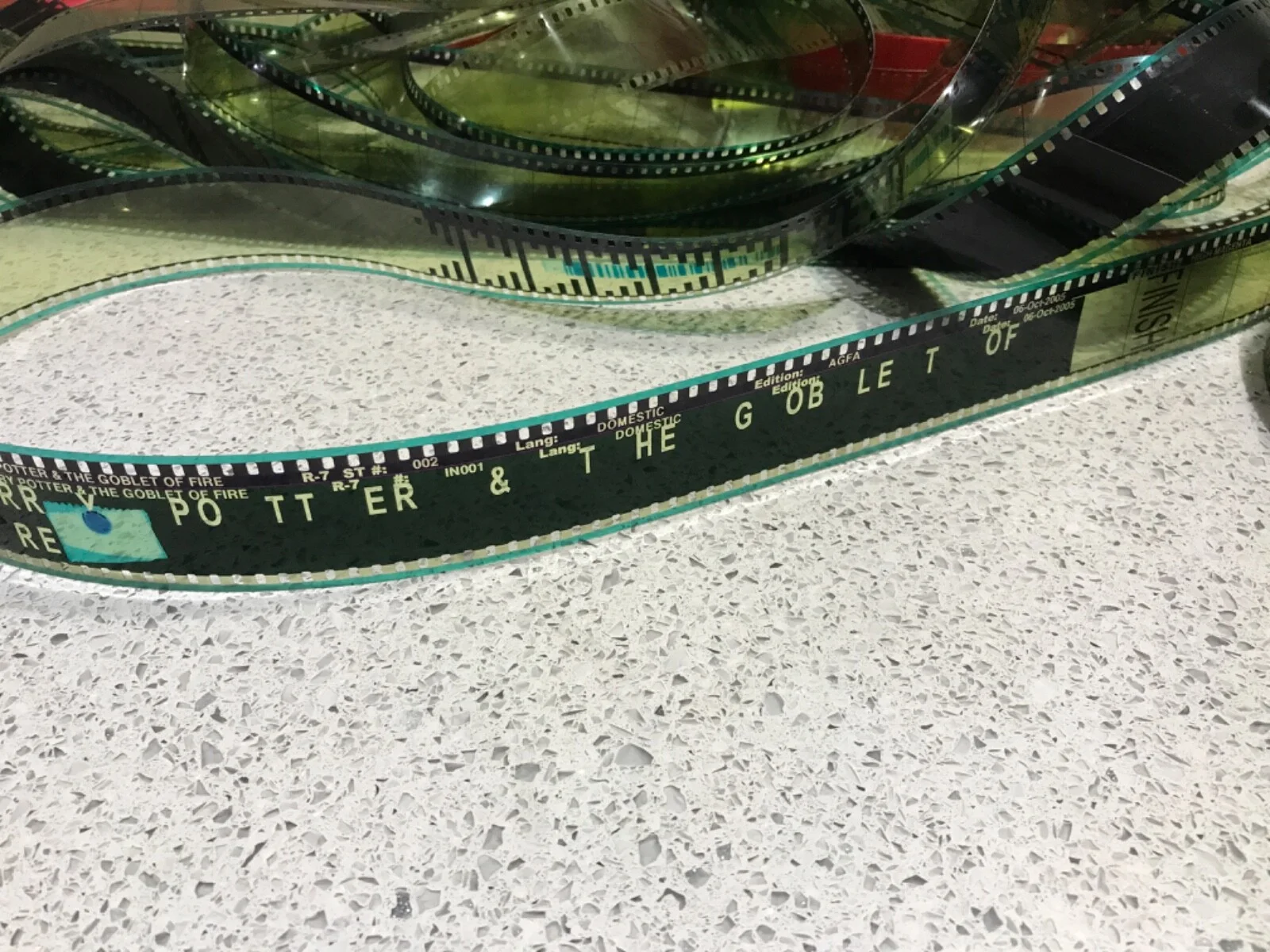 35mm Movie Film Cell Cinema Reel no.7 - HARRY POTTER AND THE GOBLET OF FIRE, изображение 2