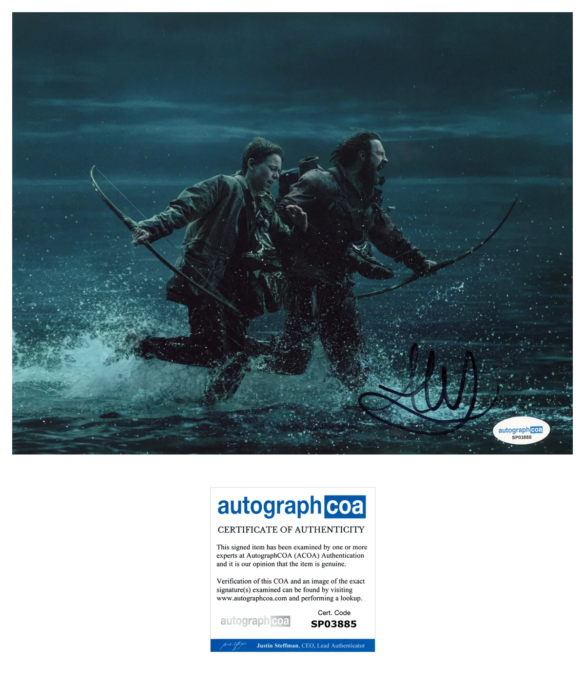 Alfie Williams 28 Years Later Autographed Signed 8x10 Photo ACOA, image 2