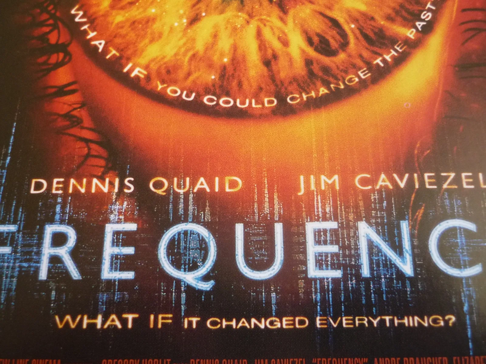 Framed a4 Poster Film frequency dennis quaid us version, image 4