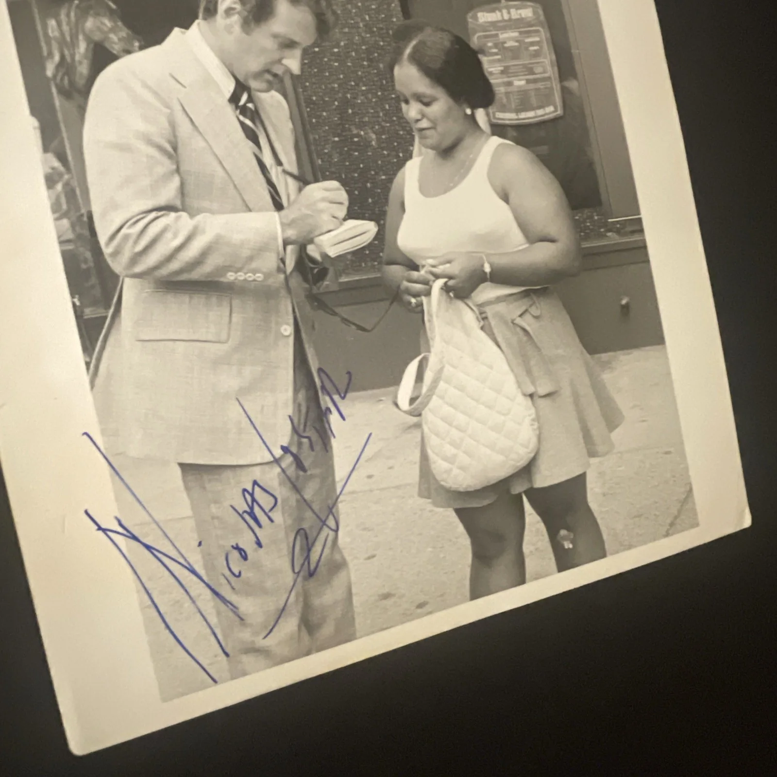 NICHOLAS COSTER Another World: Hand Signed Celebrity Photograph 8 x 10” / KSK, изображение 4