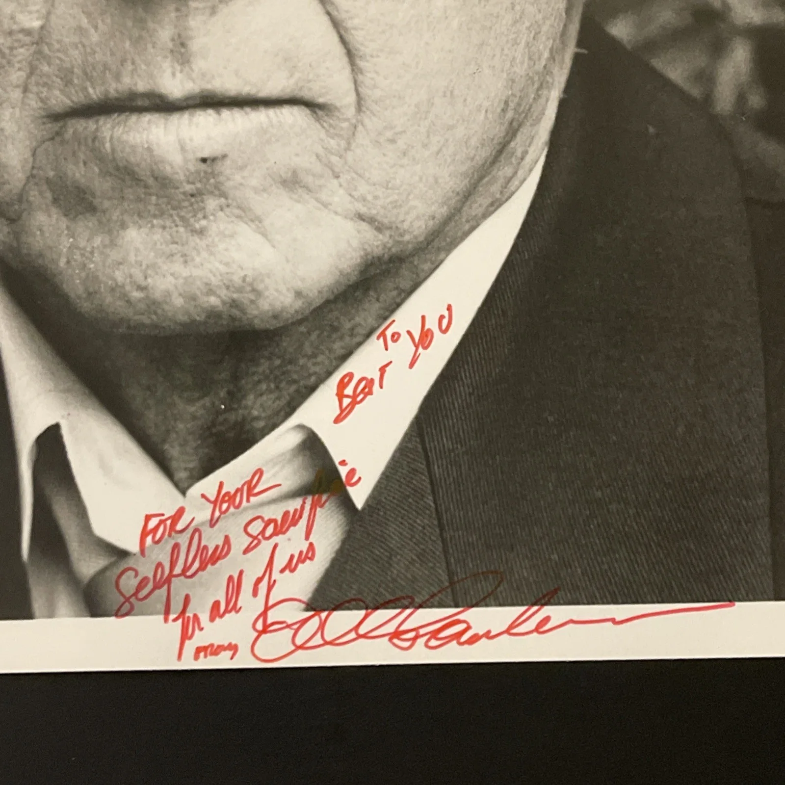 ALBERT PAULSEN: Hand Signed Celebrity Photograph 8 x 10” / KSK, image 2