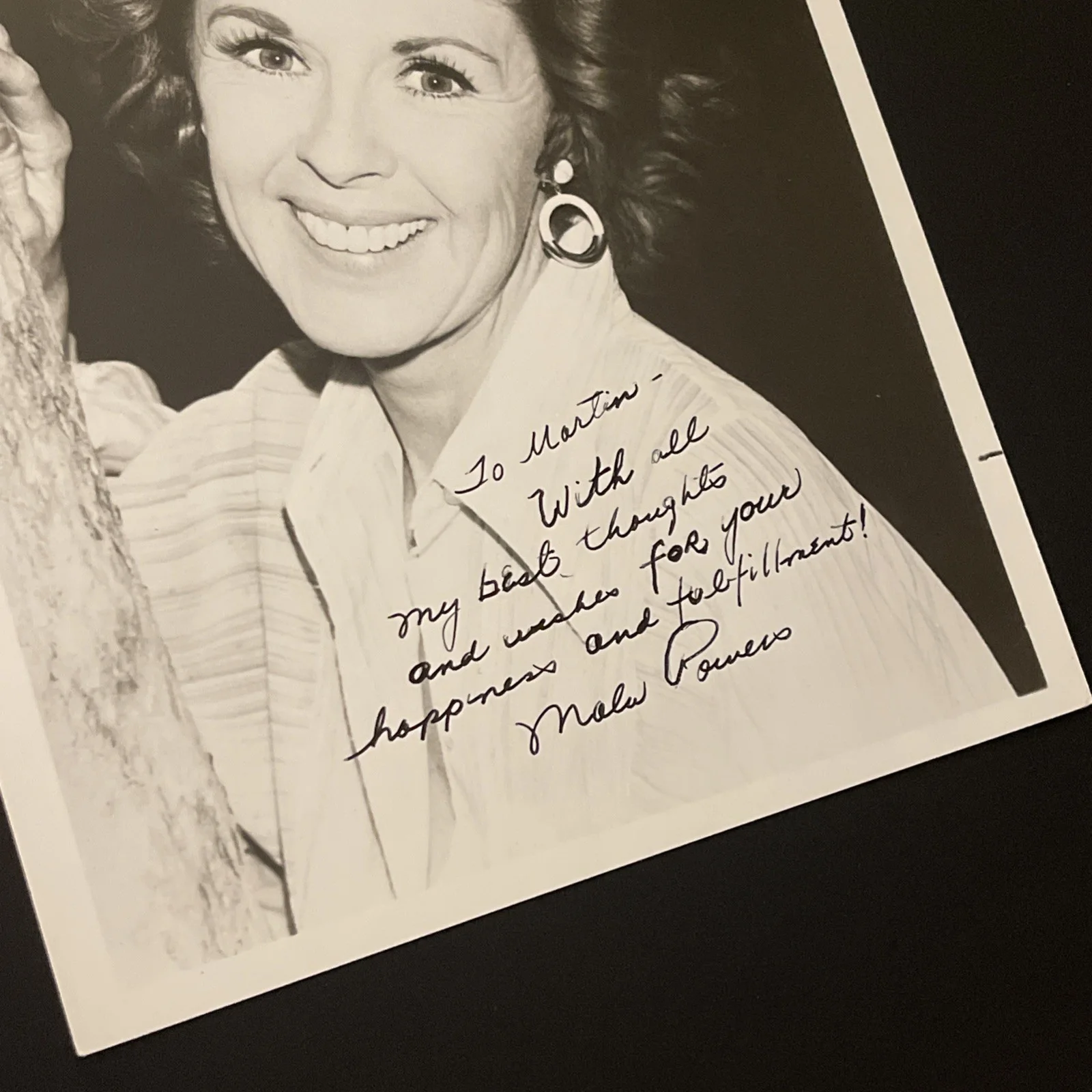 MALA POWERS: Hand Signed Celebrity Photograph 8 x 10” / KSK, image 4