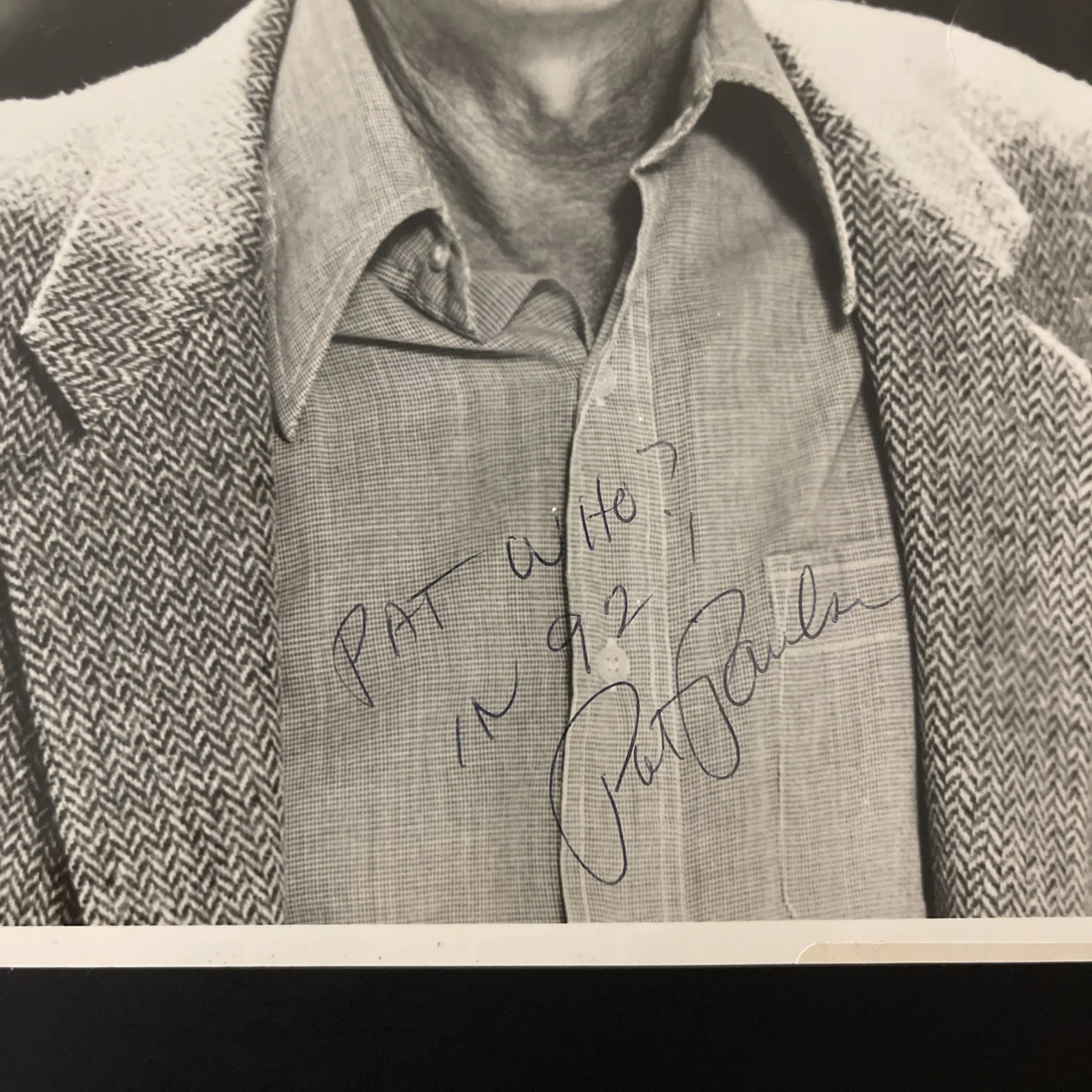 PAT PAULSEN Comedian & Actor: Hand Signed Celebrity Photograph 8 x 10” / KSK, изображение 2