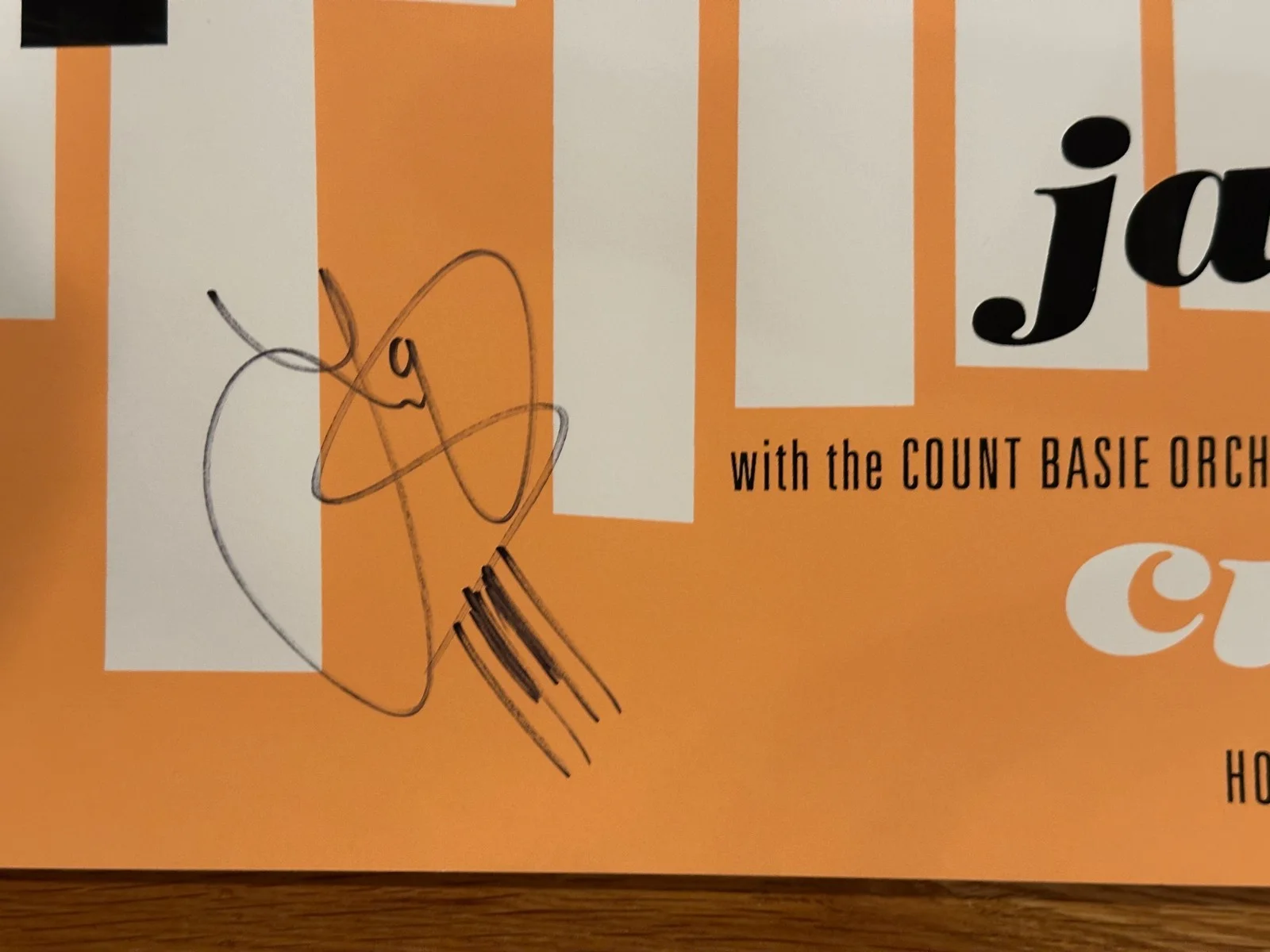 Jamie Cullum Signed Concert Poster Hollywood Bowl 2008 Los Angeles S/N #100, изображение 5