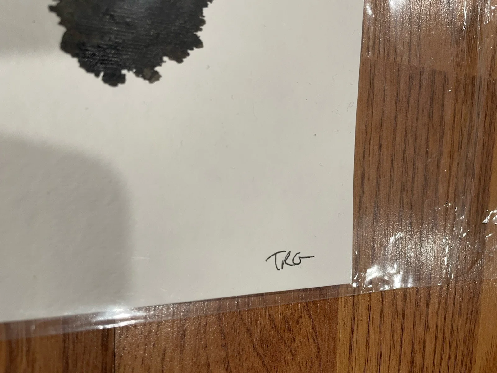 Tegan And Sara Quin Inkblot Original Art On In At Rorschach Test Sainthood 2009, image 5