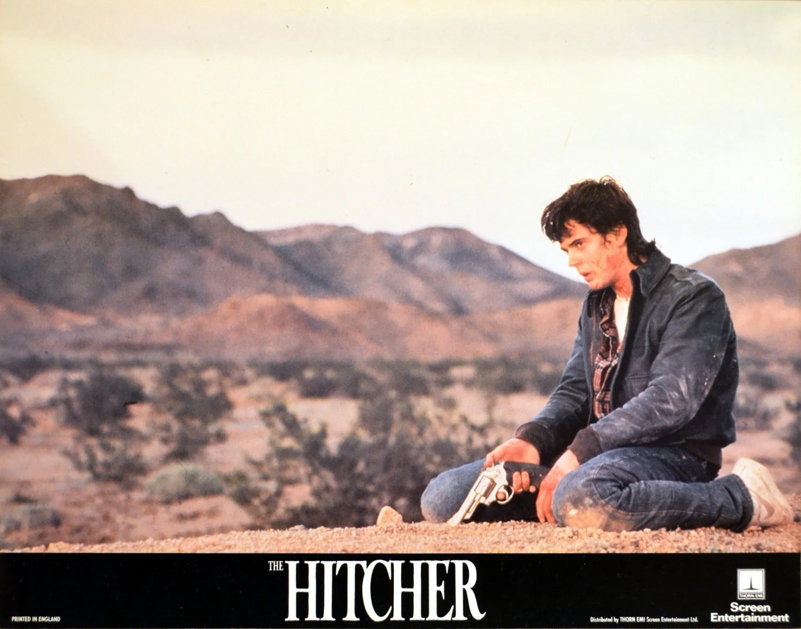 HITCHER 1986 Rutger Hauer C. Thomas Howell Jennifer Jason Leigh UK LOBBY SET, image 4
