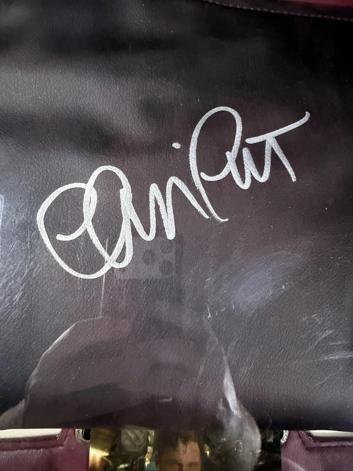 Chris Pratt — Chris Pratt Star Lord Signed Jacket Guardians Of The Galaxy Beckett Framed, изображение 2