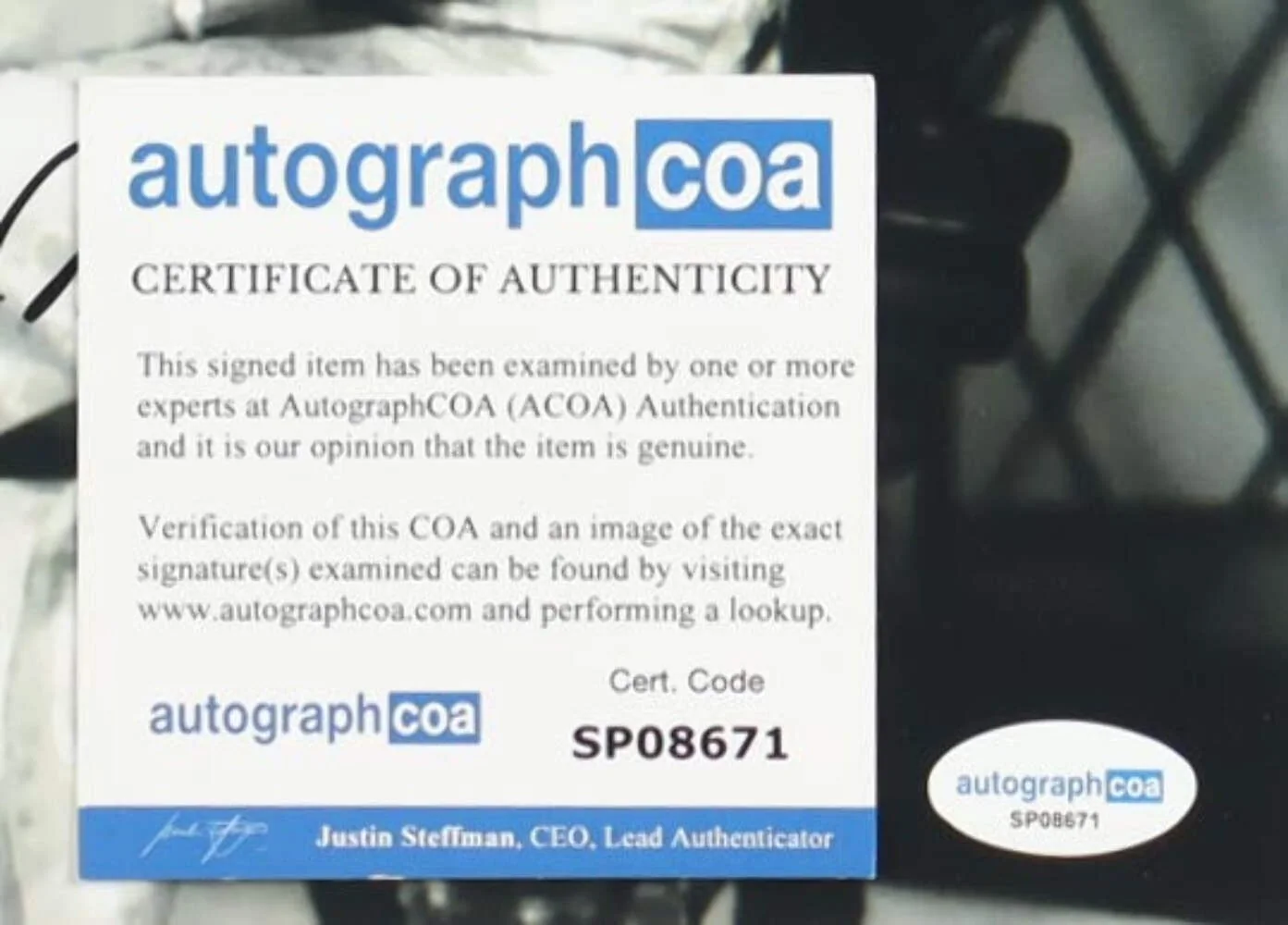 Vera Miles — Vera Miles Signed 8x10 Photo (ACOA) - Psycho, image 2