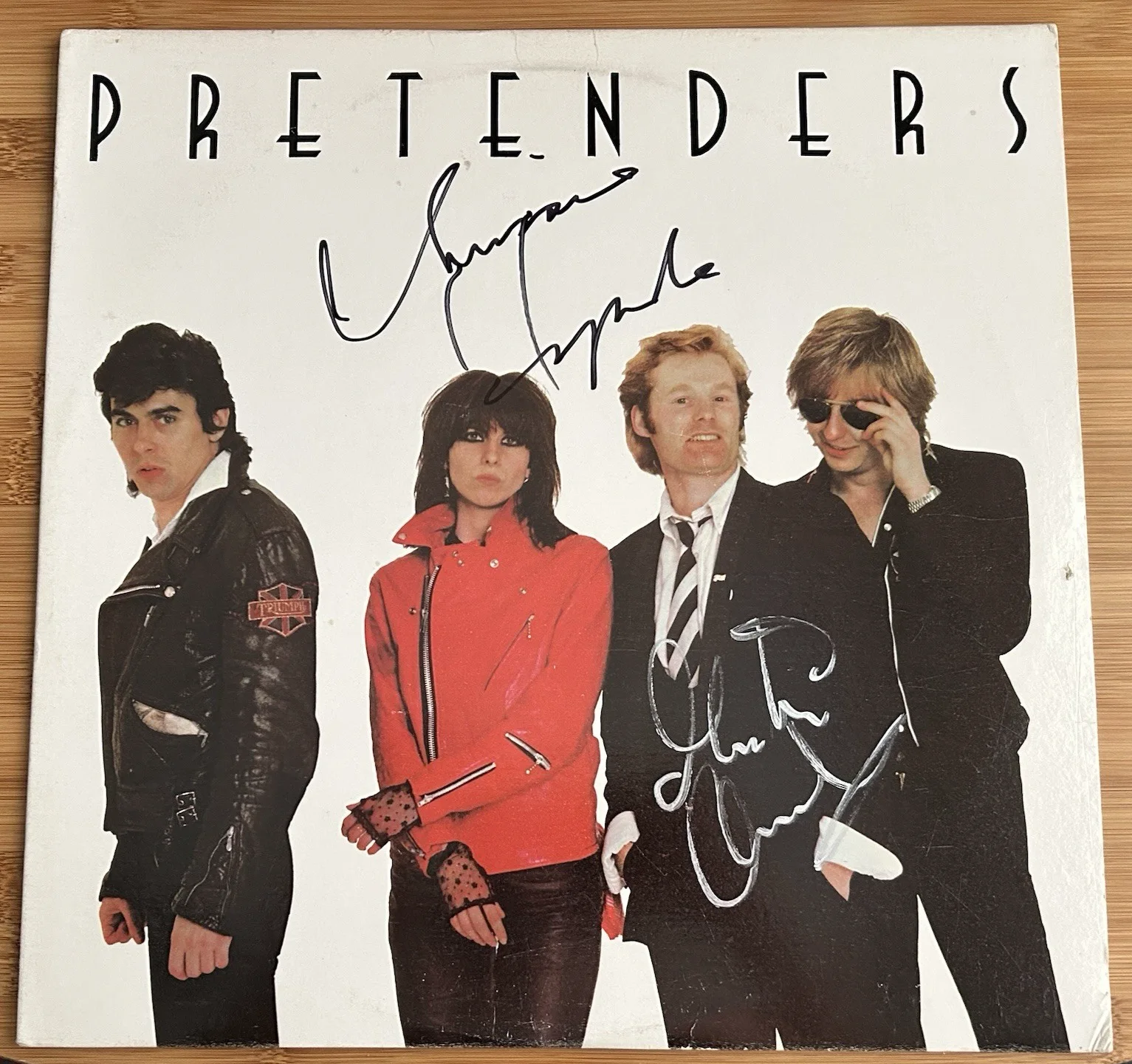 Pretenders "Pretenders" Vinyl - Autographed/Signed - Chrissie Hynde + 1, изображение 2