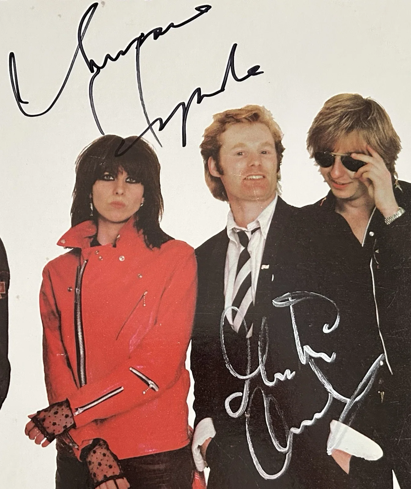 Pretenders "Pretenders" Vinyl - Autographed/Signed - Chrissie Hynde + 1, изображение 3