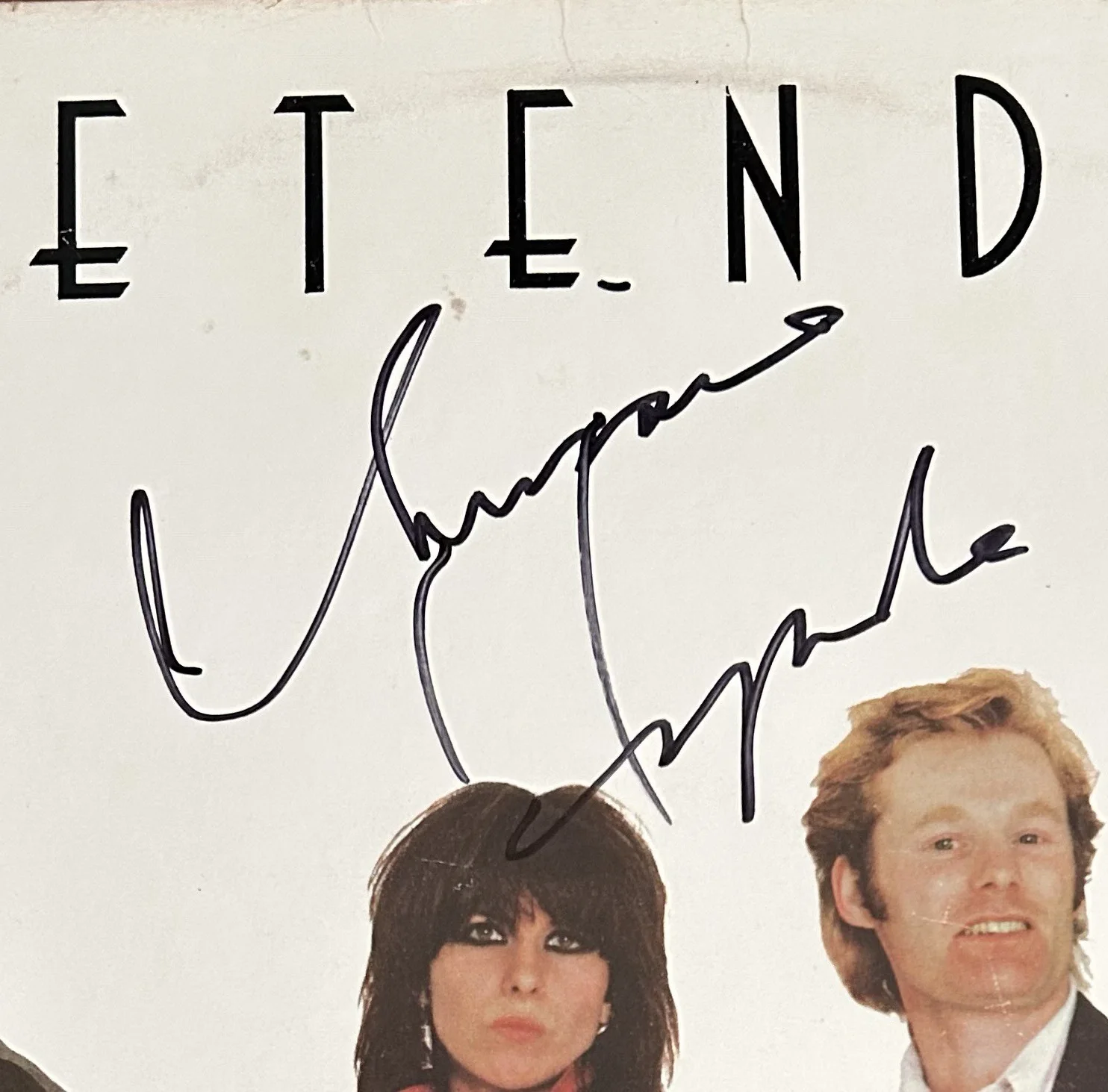 Pretenders "Pretenders" Vinyl - Autographed/Signed - Chrissie Hynde + 1, изображение 4