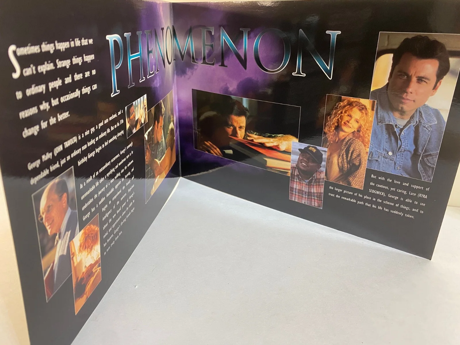 Cast — 1996 Phenomenon Movie Program Cast Signed By 6 John Travolta Robert Duvall, image 4