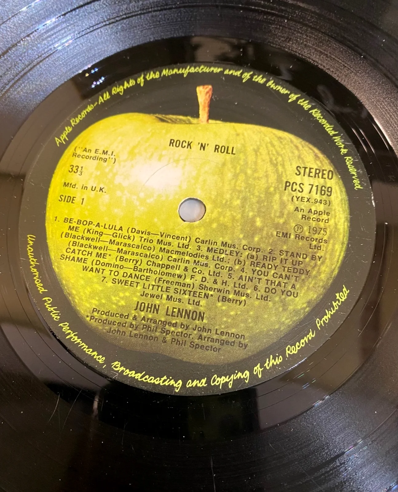 1975 John Lennon Rock N Roll LP Signed By Jurgen Vollmer and Jimmy Iovine, изображение 4