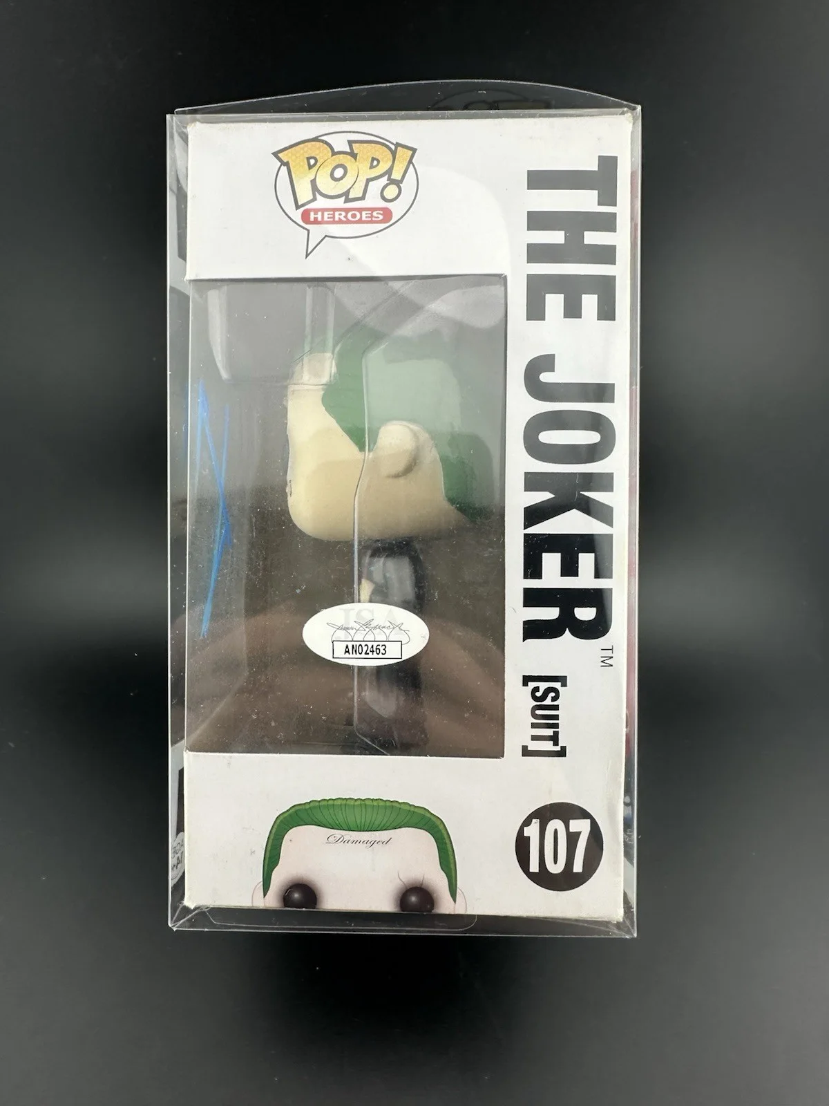 Jared Leto — Jared Leto Signed Autographed Funko Pop 107 The Joker Suicide Squad DC JSA COA, изображение 4