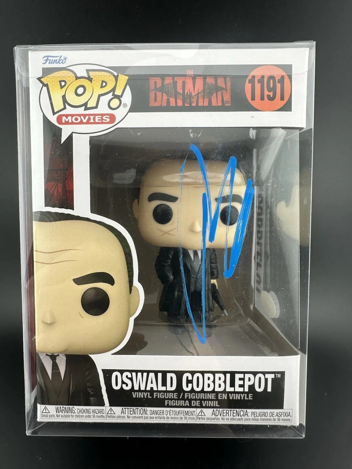 Colin Farrell — Colin Farrell Signed Batman 119 OSWALD COBBLEPOT Penguin Funko EXACT PROOF JSA