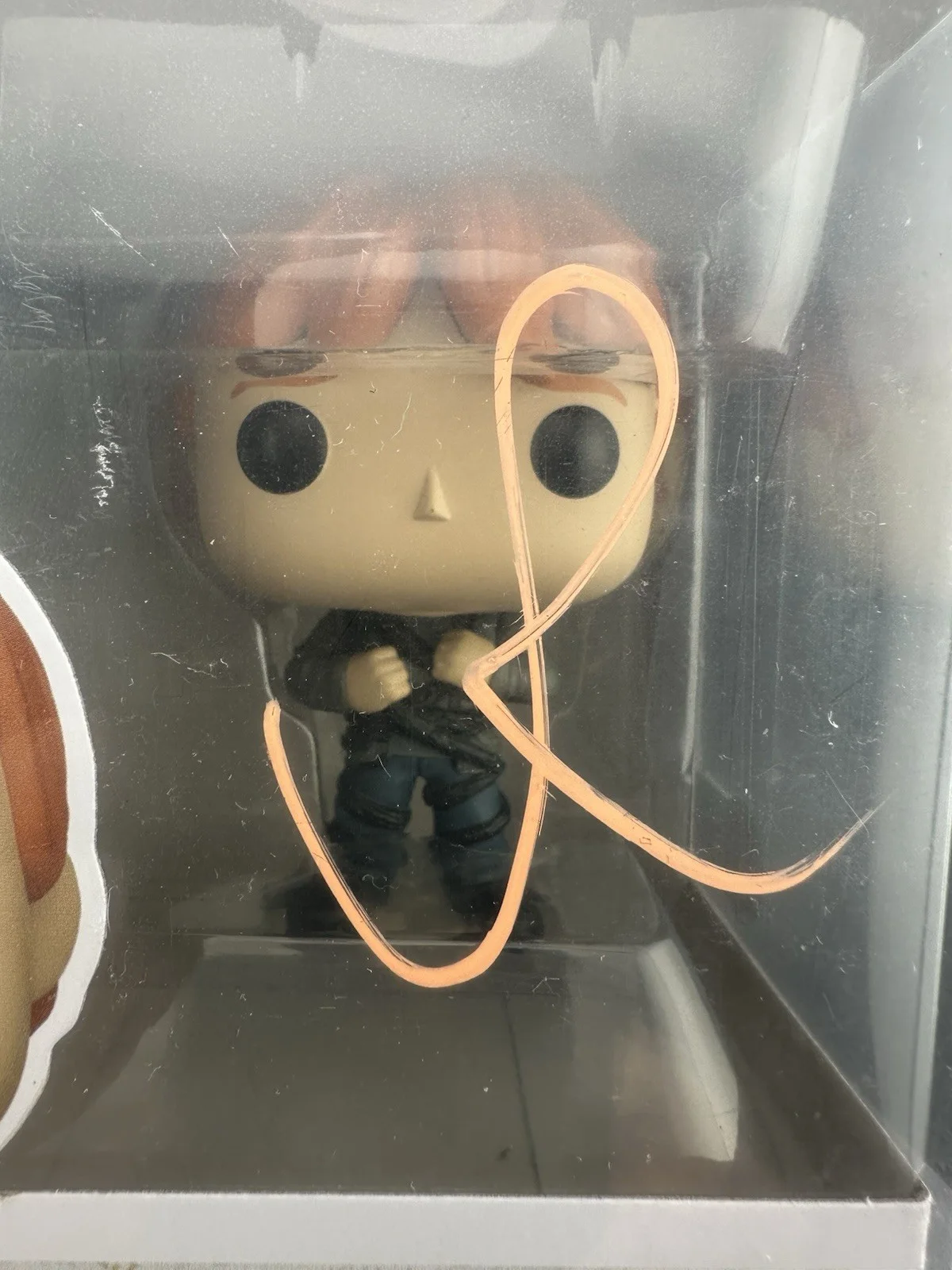 Rupert Grint — Rupert Grint Signed Ron Weasley Funko Pop Harry Potter 134 Autograph Beckett COA, image 2