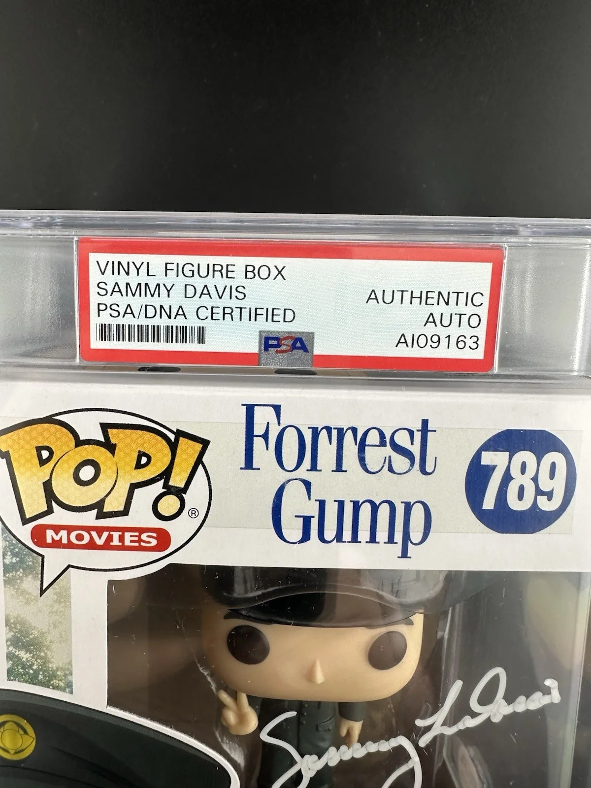 Sammy Davis PSA Graded Signed Autographed Forrest Gump 789 Funko Pop, image 3