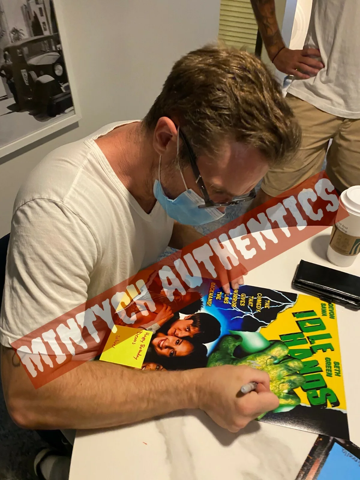 Devon Sawa — Devon Sawa autographed signed 8x10 photo Idle Hands JSA COA horror comedy, image 2