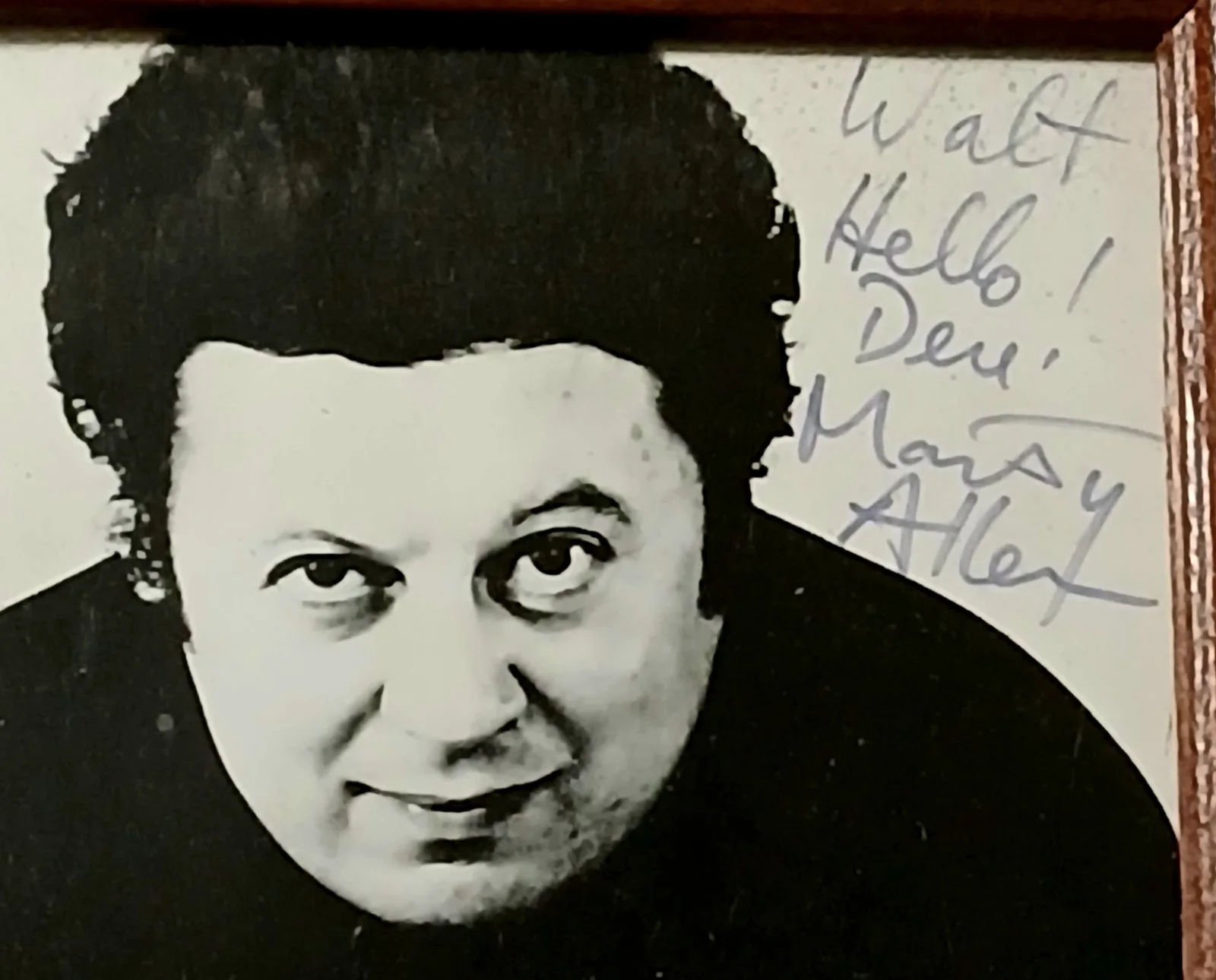Marty Allen — Late Comedian Marty Allen Signed Inscribed 8 X 6 Photo Hollywood Squares Alum, изображение 2