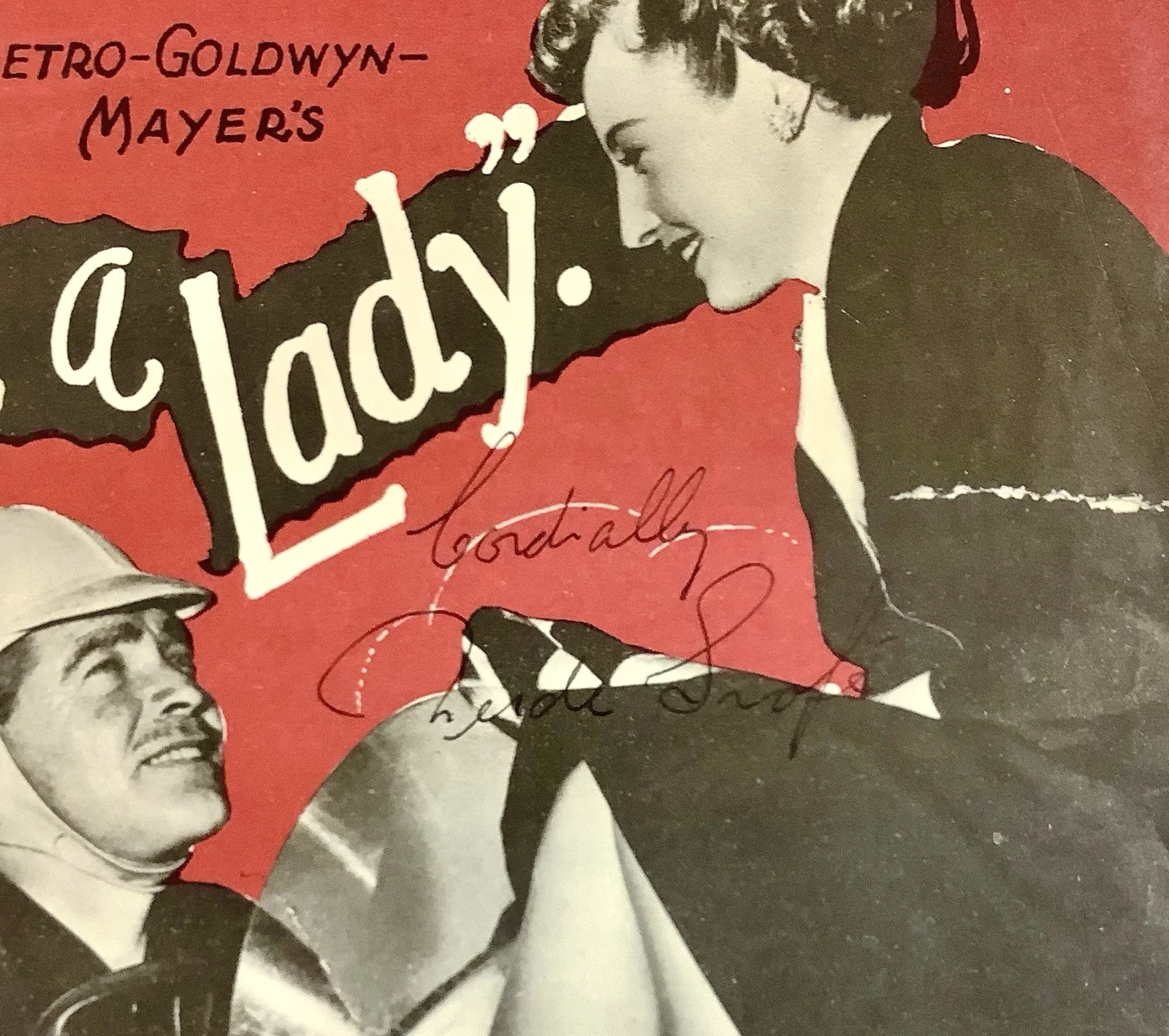 Cast — 1950 To Please A Lady Movie Cast Signed Clark Gable Barbara Stanwyck Ferde Grofe, image 4