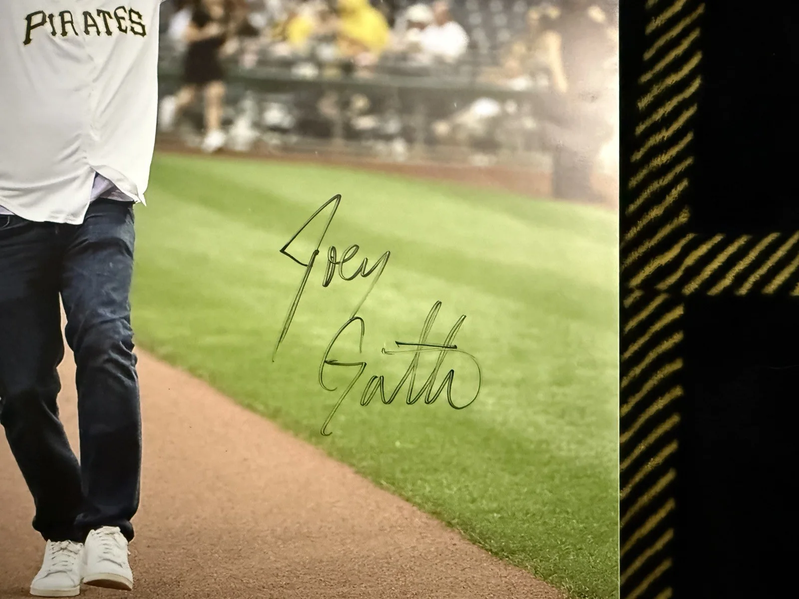 Joe Gatto — Joe Gatto Impractical Jokers Signed Autograph 11x14 Photo, image 2