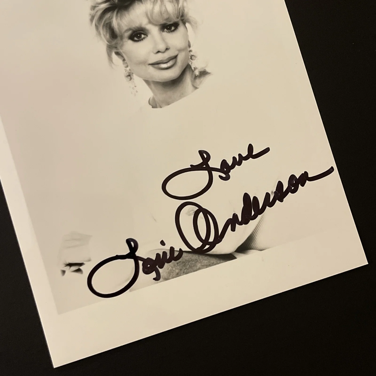 LONI ANDERSON: Hand Signed Celebrity Photo 5 x 7”/ KSK, изображение 4