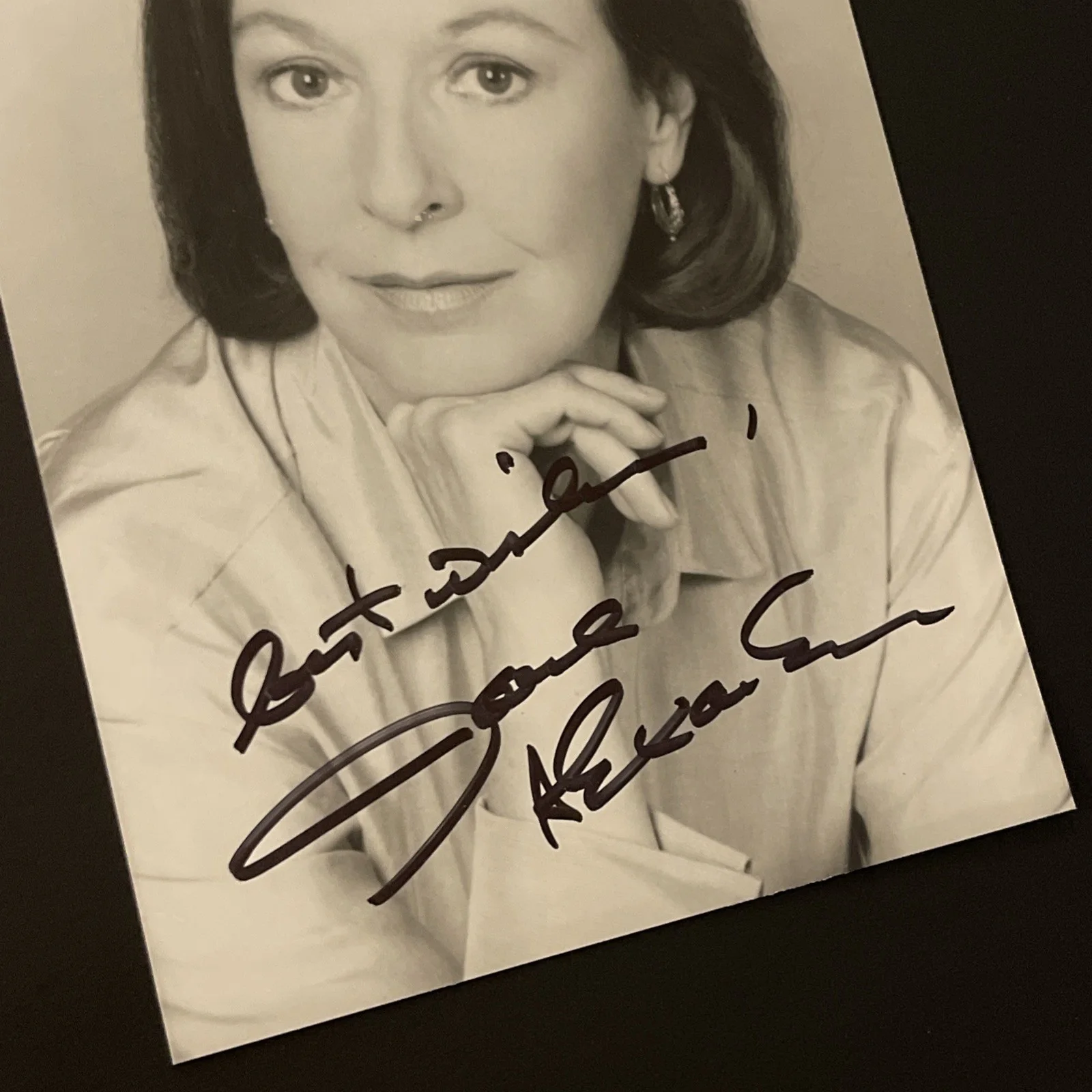 JANE ALEXANDER Nat Endow For Arts Chair: Hand Signed Celebrity Photo 5x7” / KSK, image 4