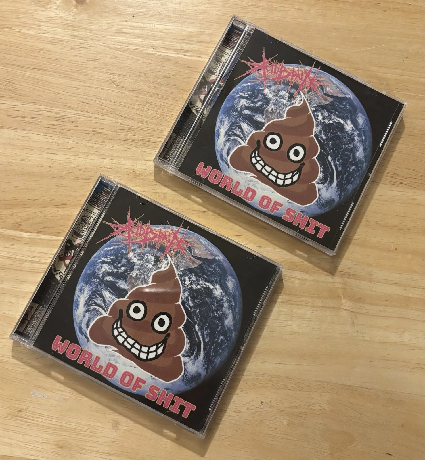 AcidBrain World of Sh*t Official CD Single Signed Numbered Limited 2 Copies RARE, image 5