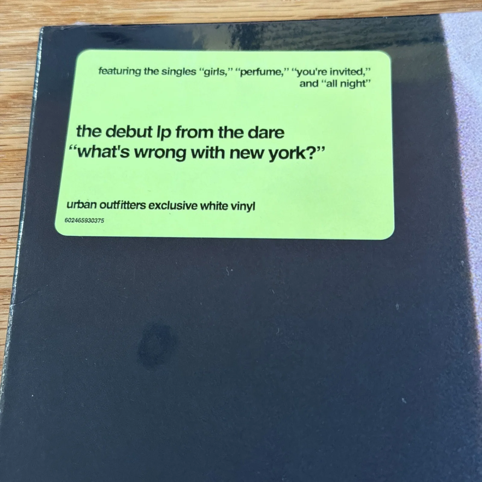 (SIGNED Cover) The Dare - What's Wrong With New York? - White Vinyl UO Ltd, image 4