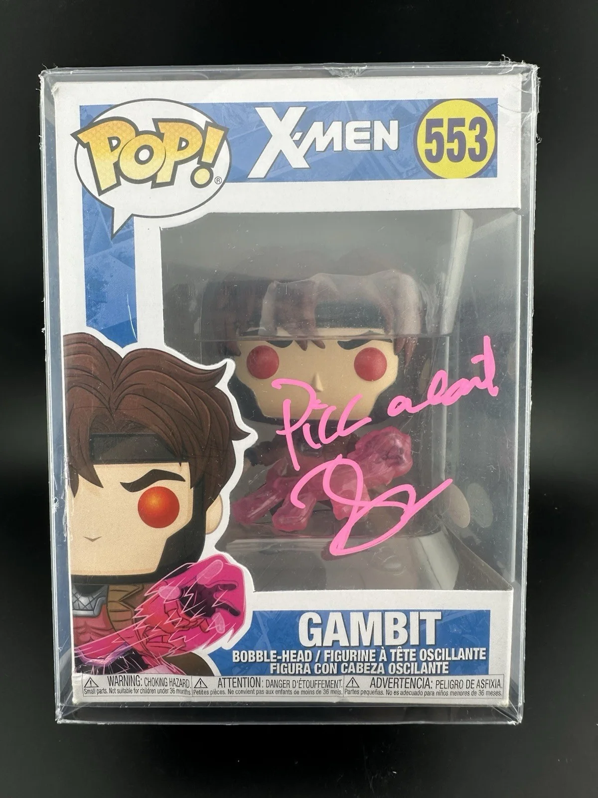Tony Daniels — Tony Daniels autographed signed inscribed Funko Pop #553 Gambit X-Men JSA CERT