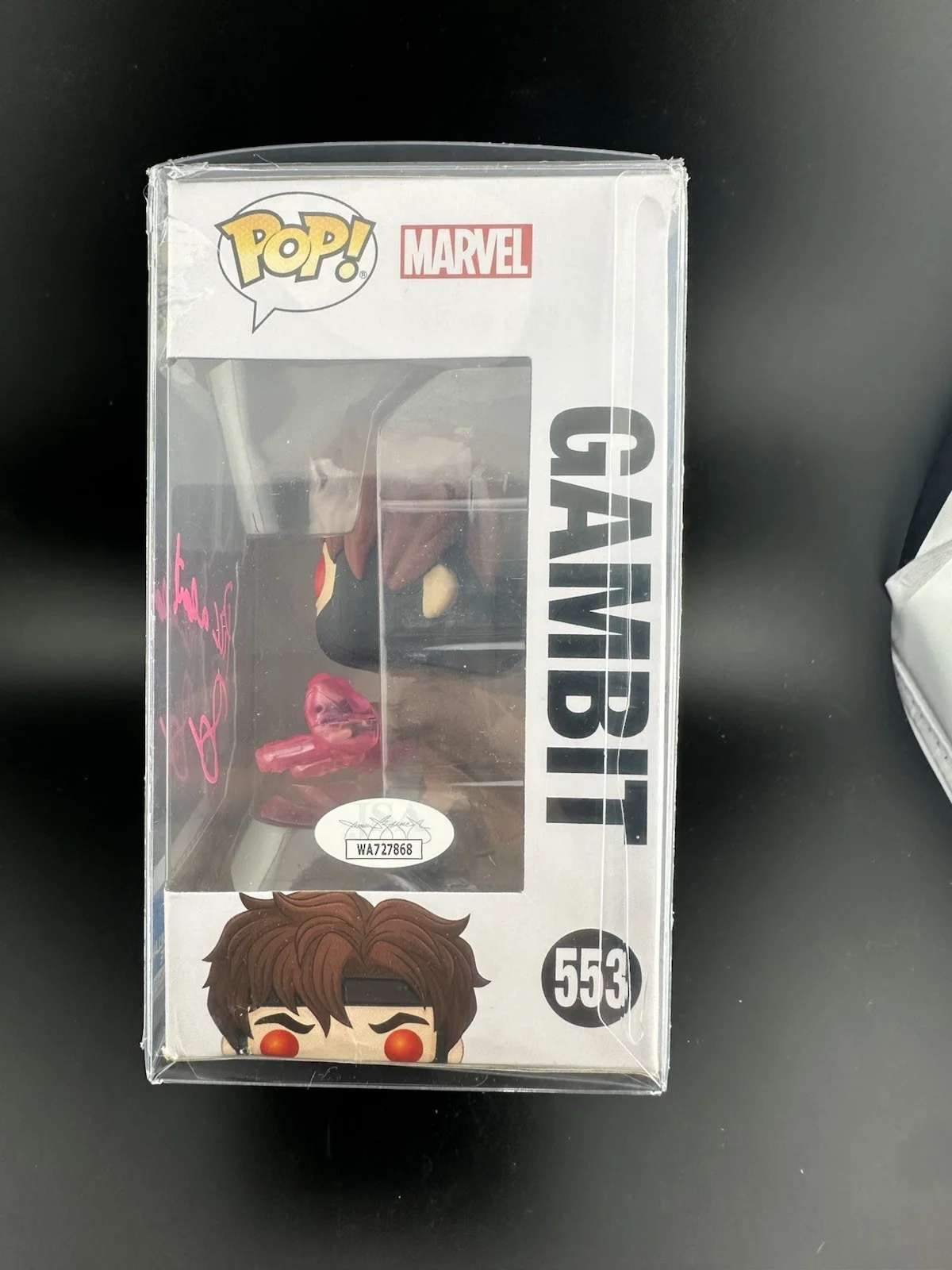 Tony Daniels — Tony Daniels autographed signed inscribed Funko Pop #553 Gambit X-Men JSA CERT, изображение 3