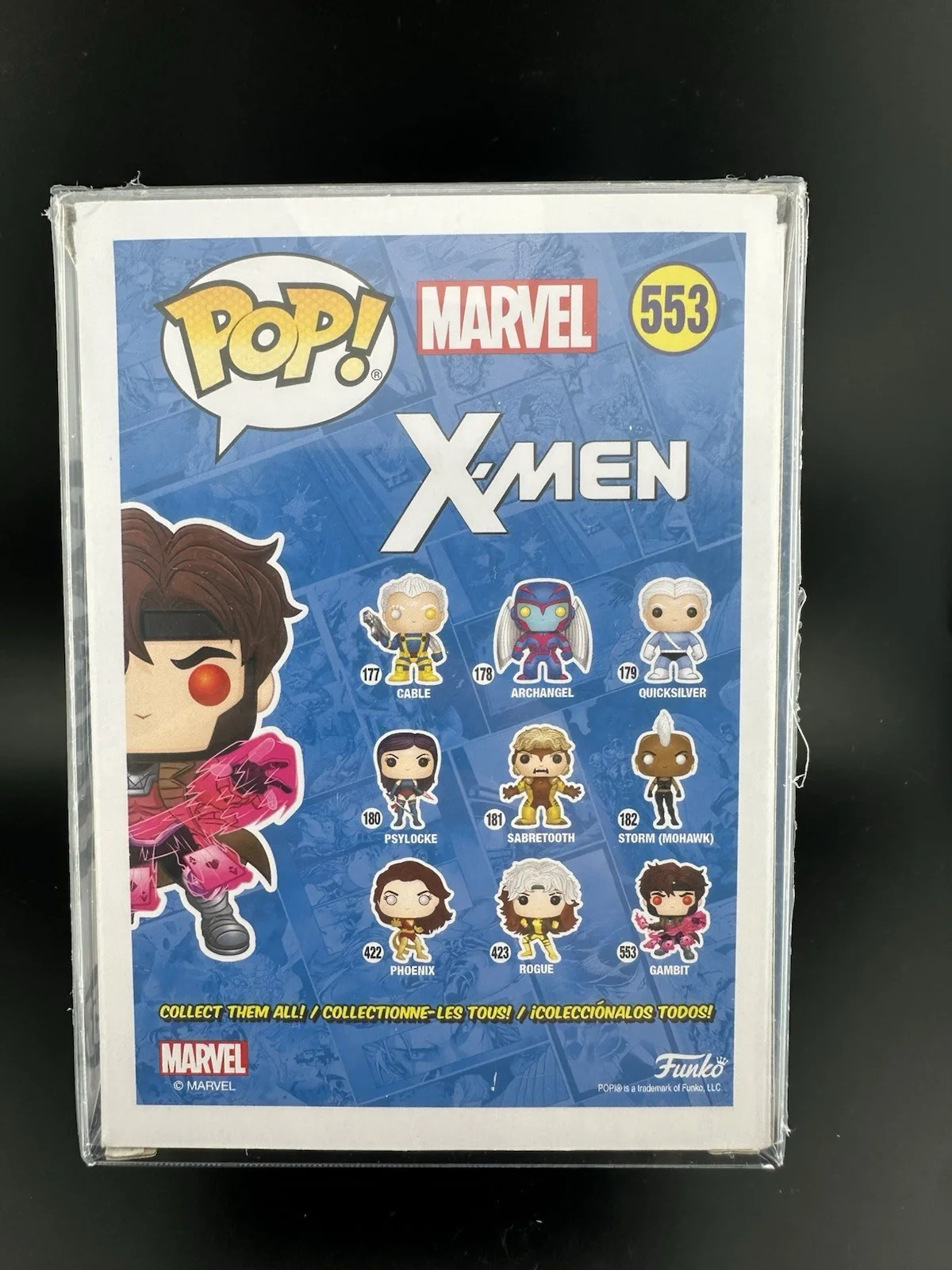 Tony Daniels — Tony Daniels autographed signed inscribed Funko Pop #553 Gambit X-Men JSA CERT, изображение 4