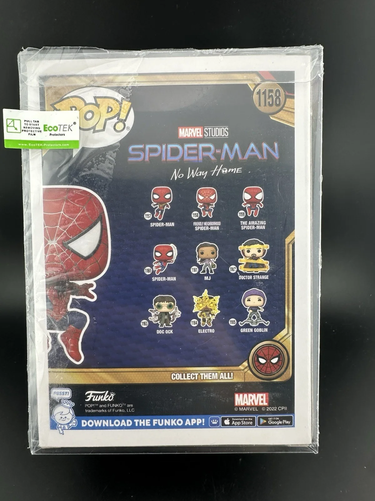 Tobey Maguire — Tobey Maguire Signed Funko Pop Spider-Man No Way Home 1158 Autograph Beckett COA, изображение 5