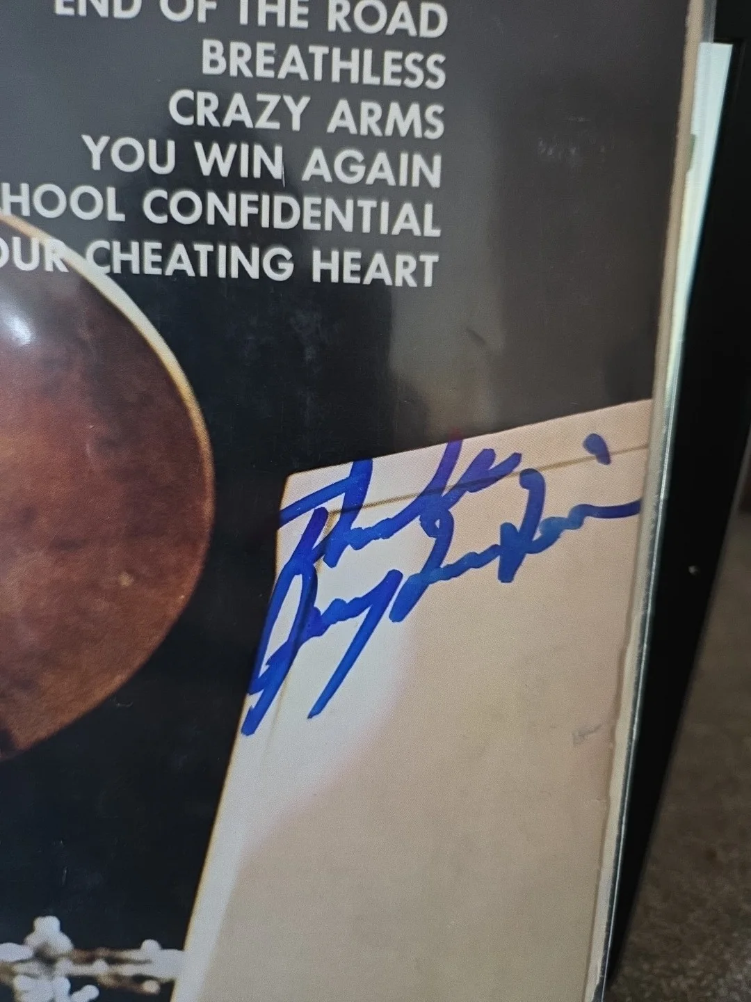 Jerry Lee Lewis Signed, Beckett Certified LP with COA, image 3
