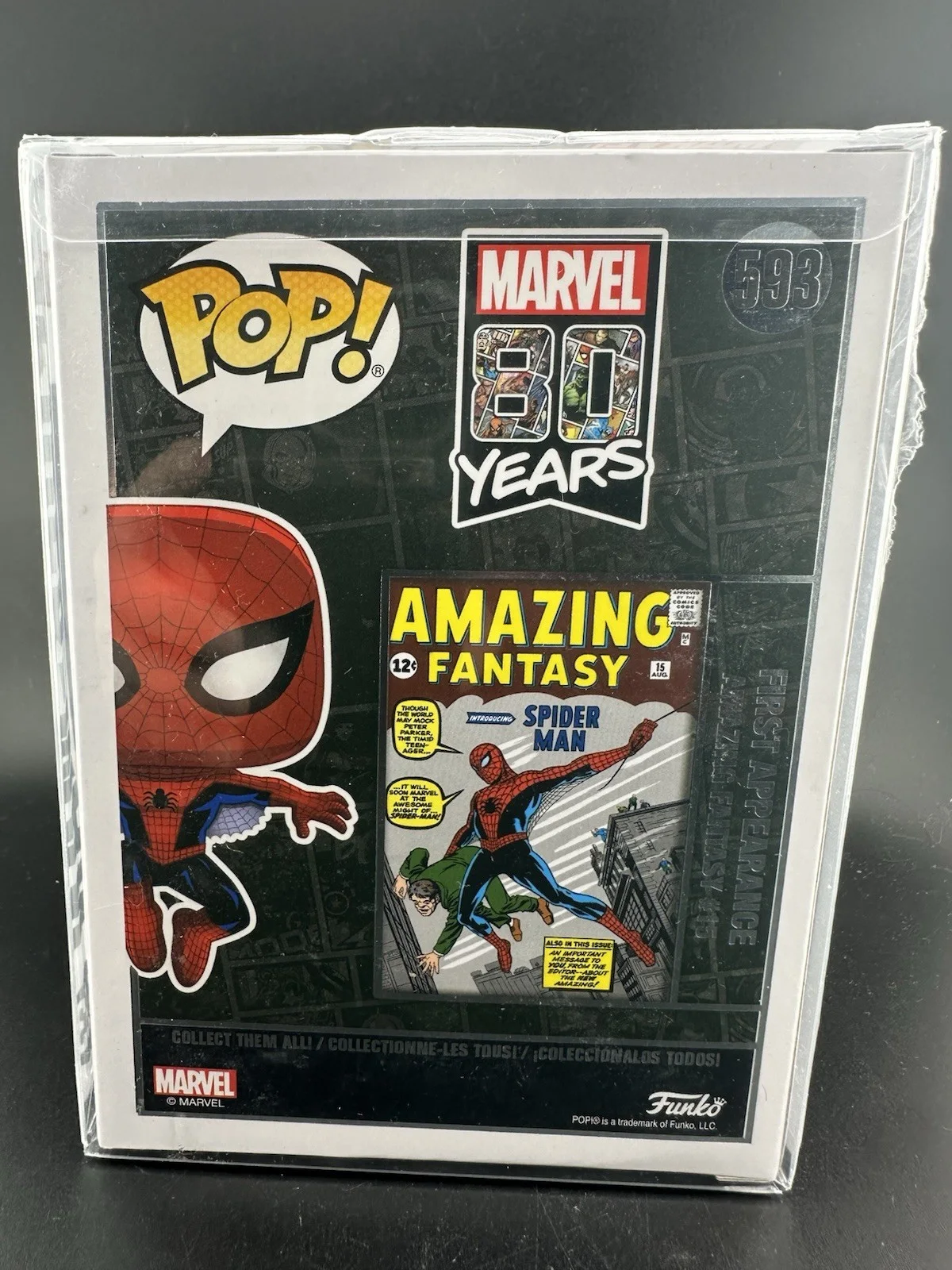 Andrew Garfield — Andrew Garfield Signed Spider-Man No Way Home Funko Pop 593 PSA CERT, image 5