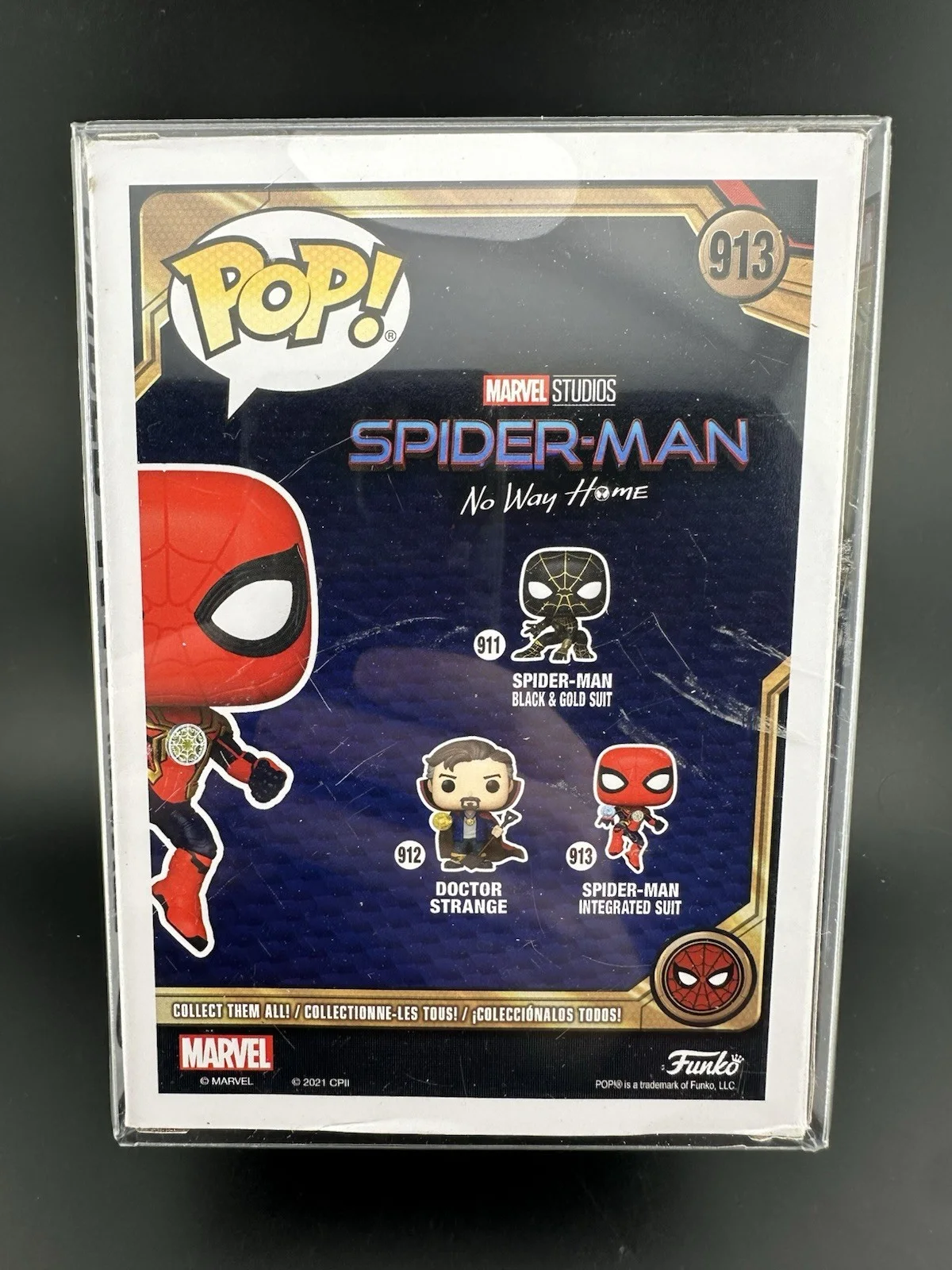 Andrew Garfield — Andrew Garfield Signed Spider-Man No Way Home Funko Pop 913 Beckett Witnessed, изображение 5