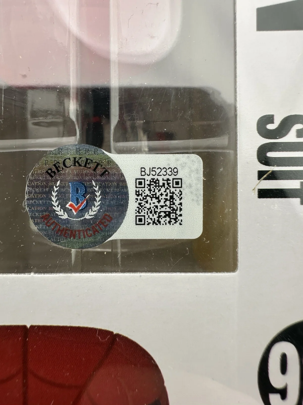 Andrew Garfield — Andrew Garfield Signed Spider-Man No Way Home Funko Pop 923 Beckett Witnessed, изображение 3