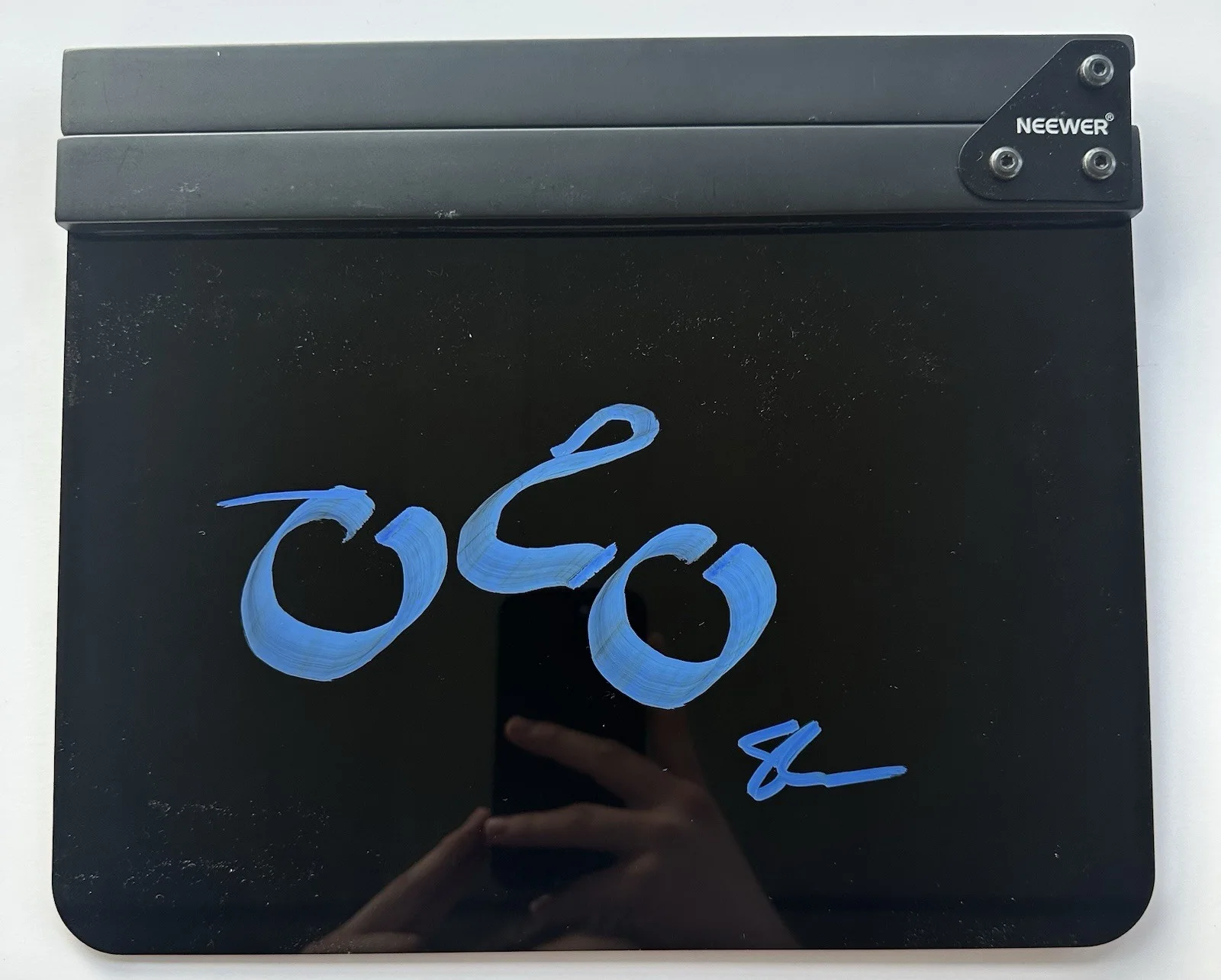 STEVEN LISBERGER SIGNED DIRECTOR’S CLAPPER TRON CREATOR JSA COA, image 4